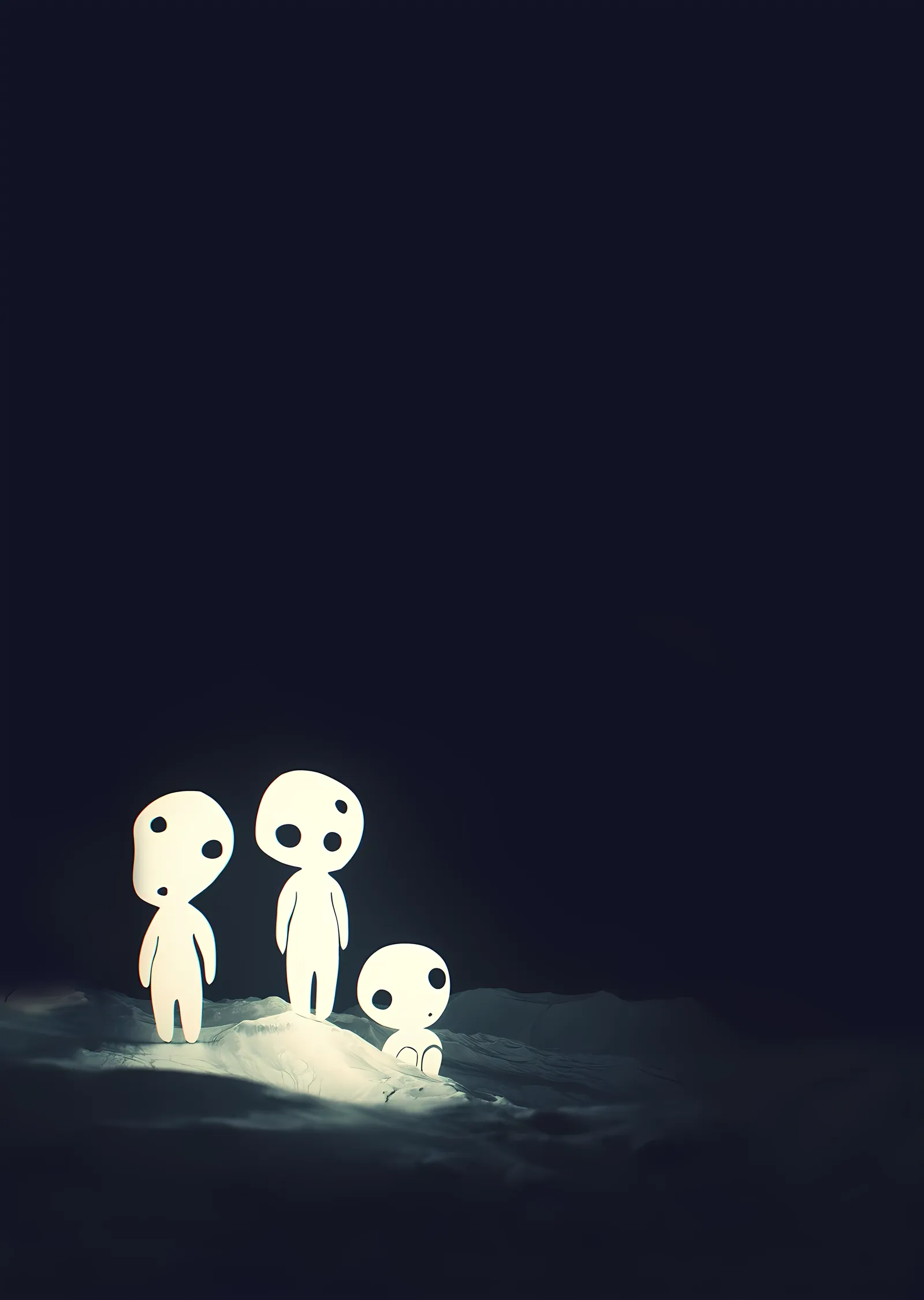Princess Mononoke - Kodama metal tablo