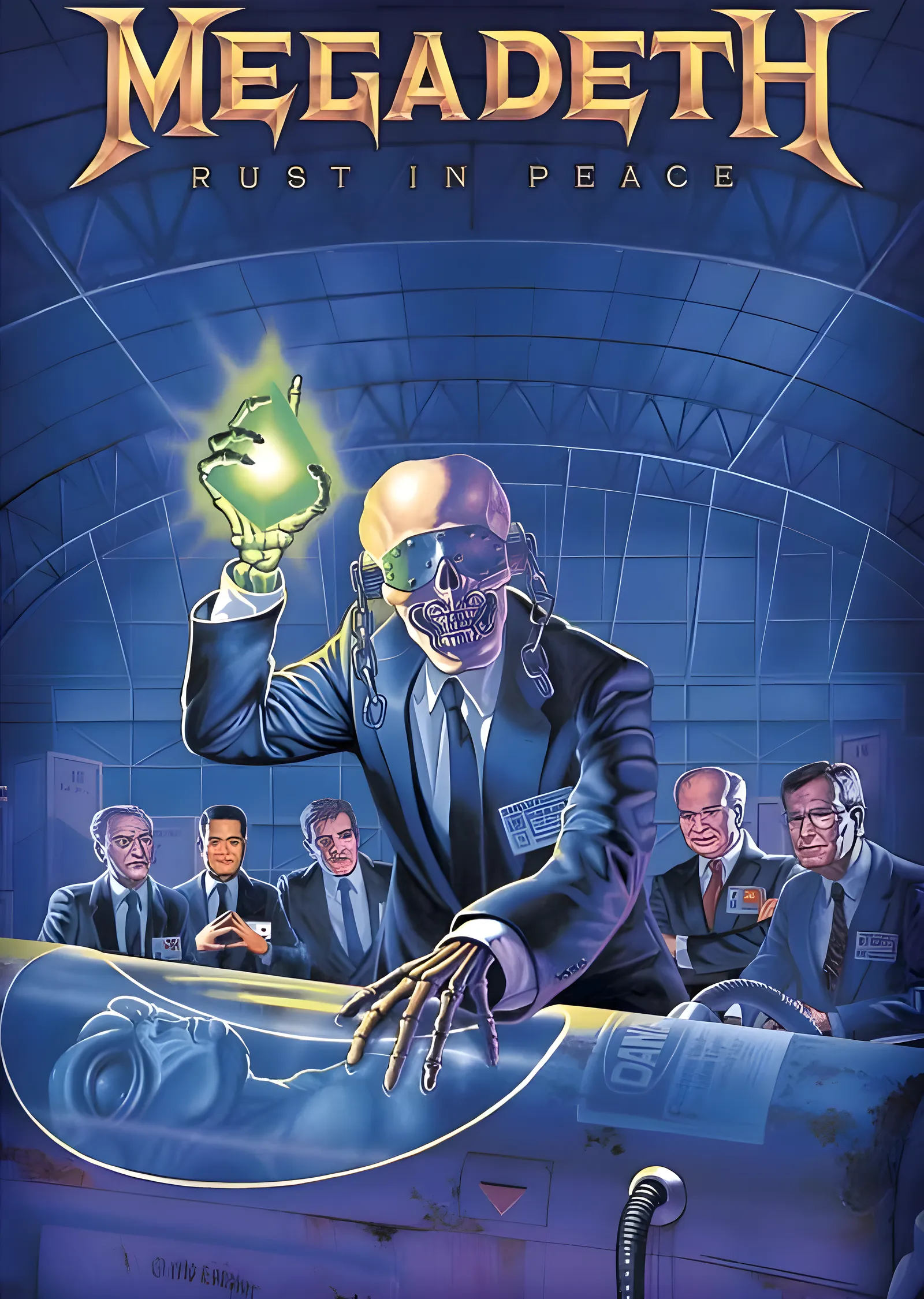 Megadeth: Rust in Peace Kapağı metal tablo