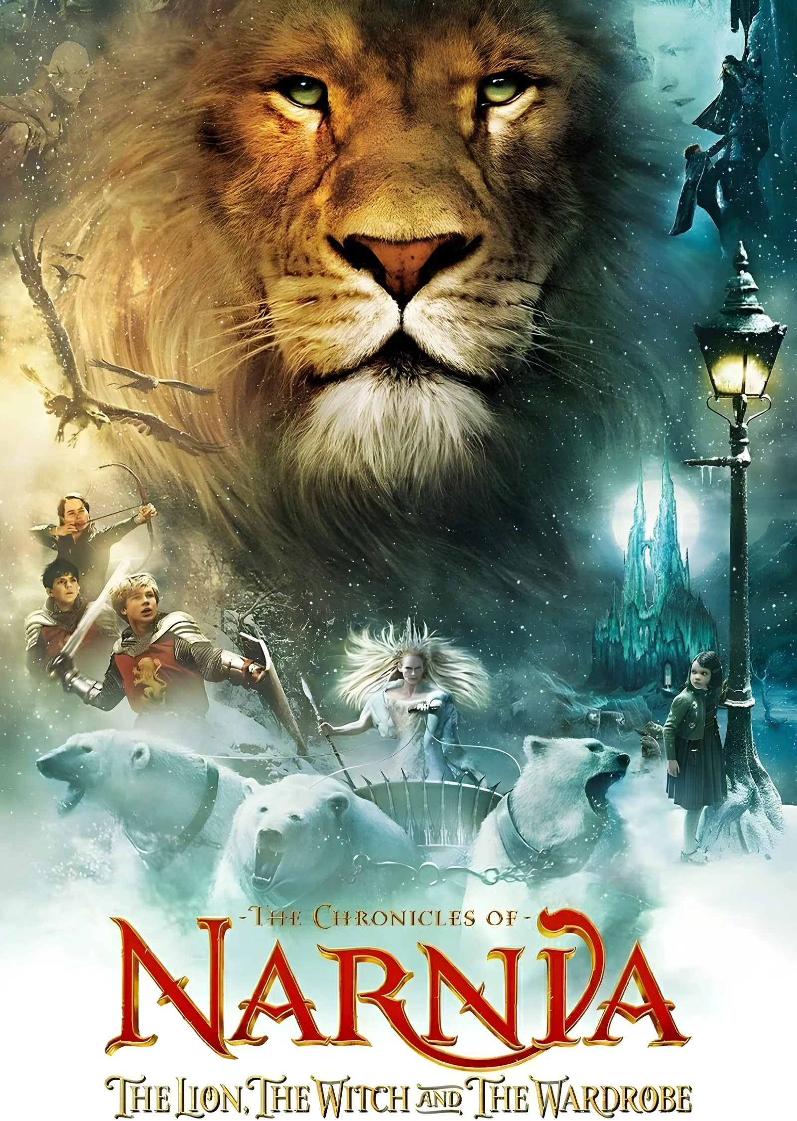 Narnia: The Lion, the Witch and the Wardrobe metal tablo