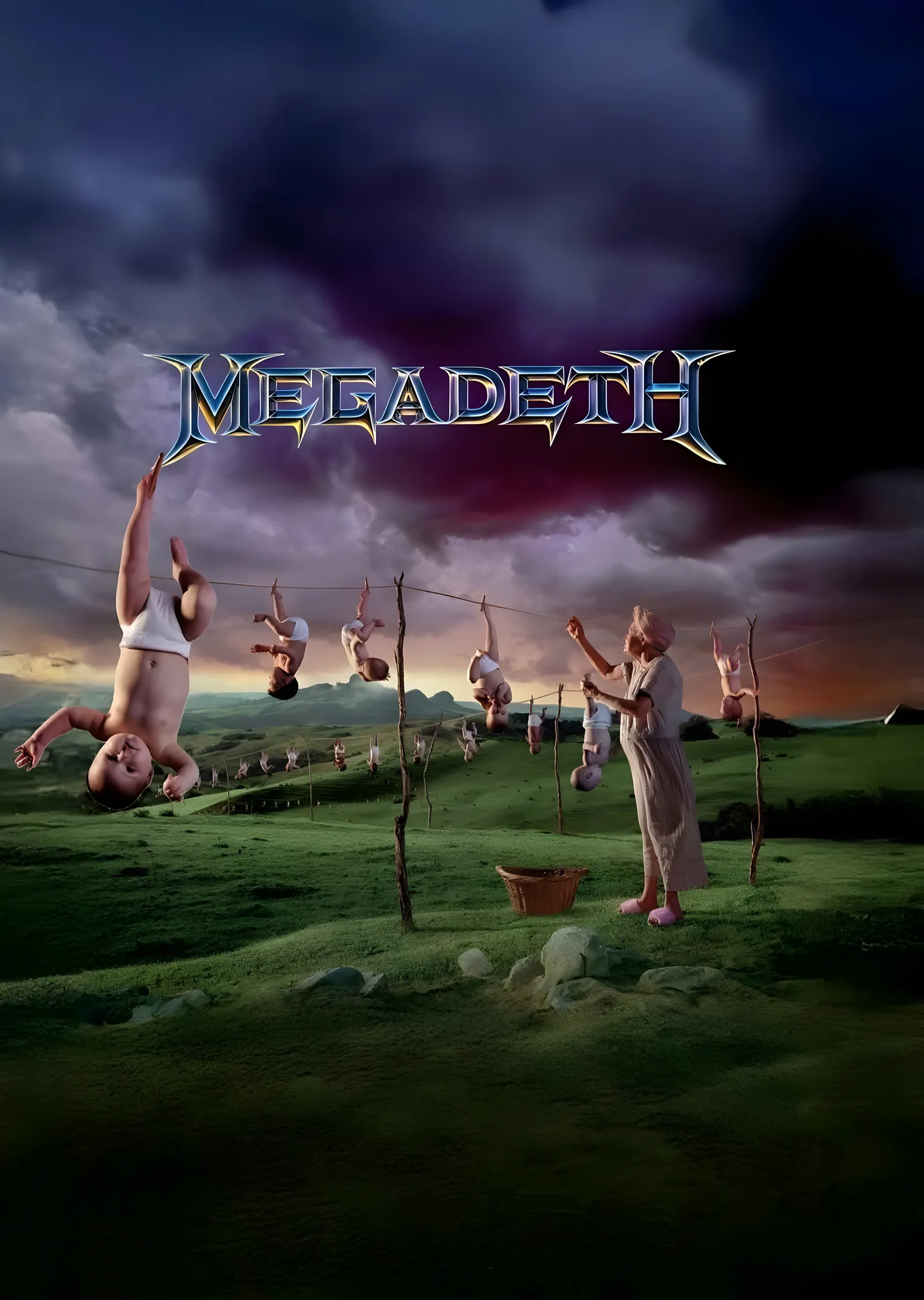 Megadeth: Youthanasia metal tablo