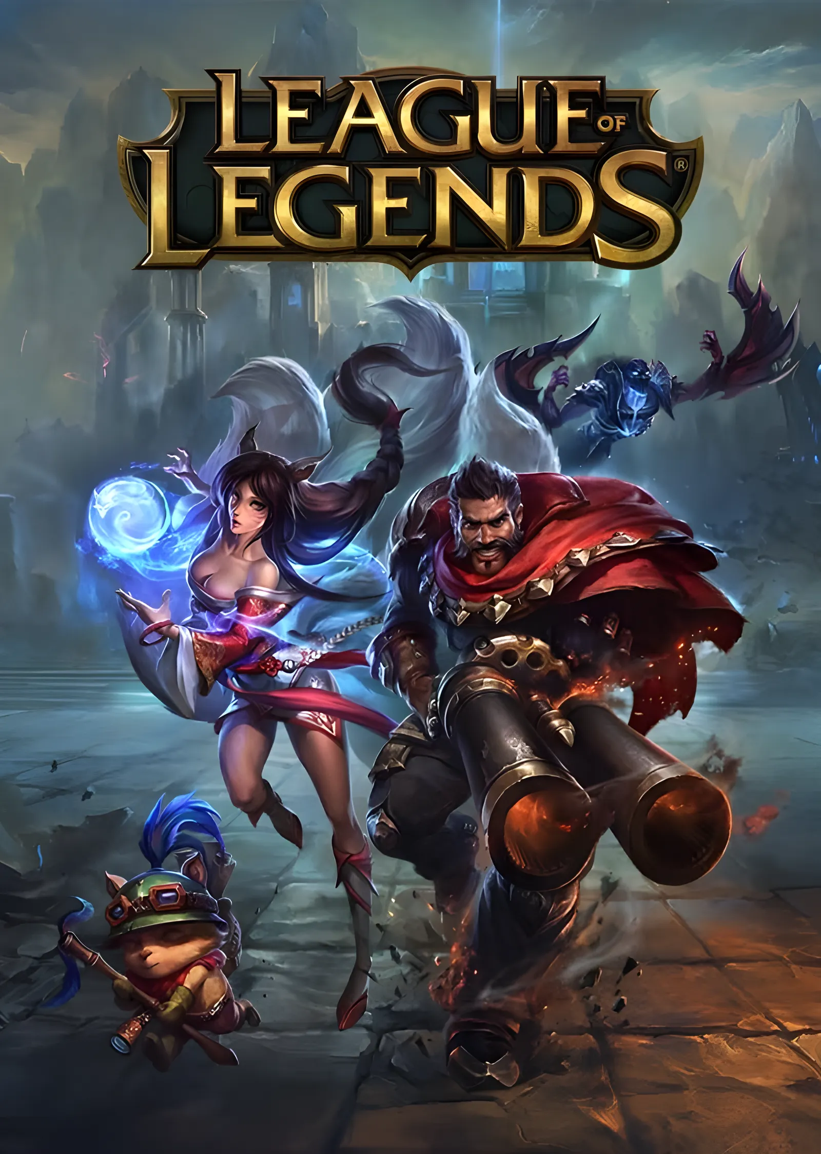 League of Legends: Şampiyonlar metal tablo