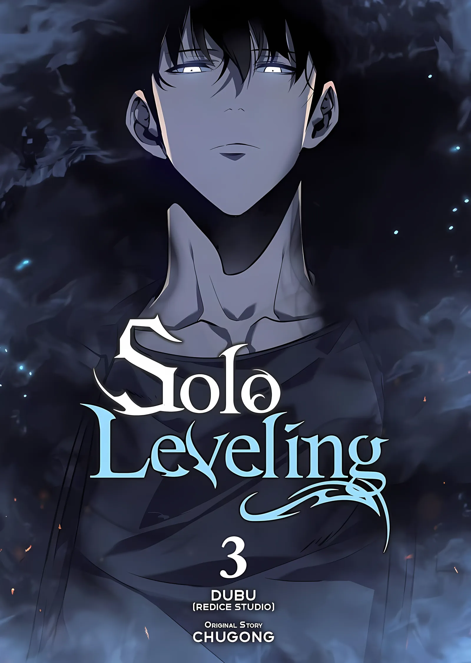 Solo Leveling: Cilt 3 Kapağı metal tablo