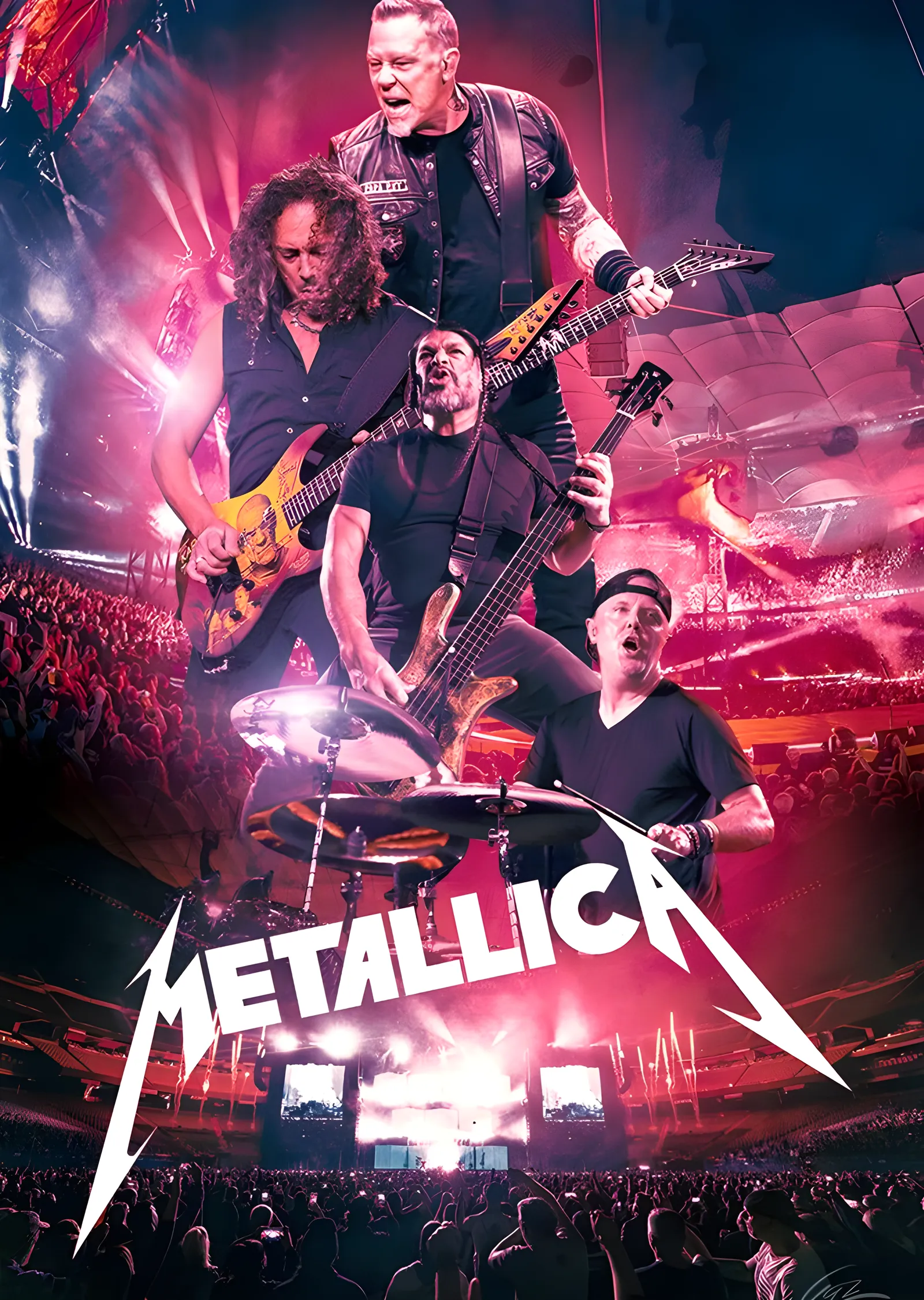 Metallica: Sahne metal tablo