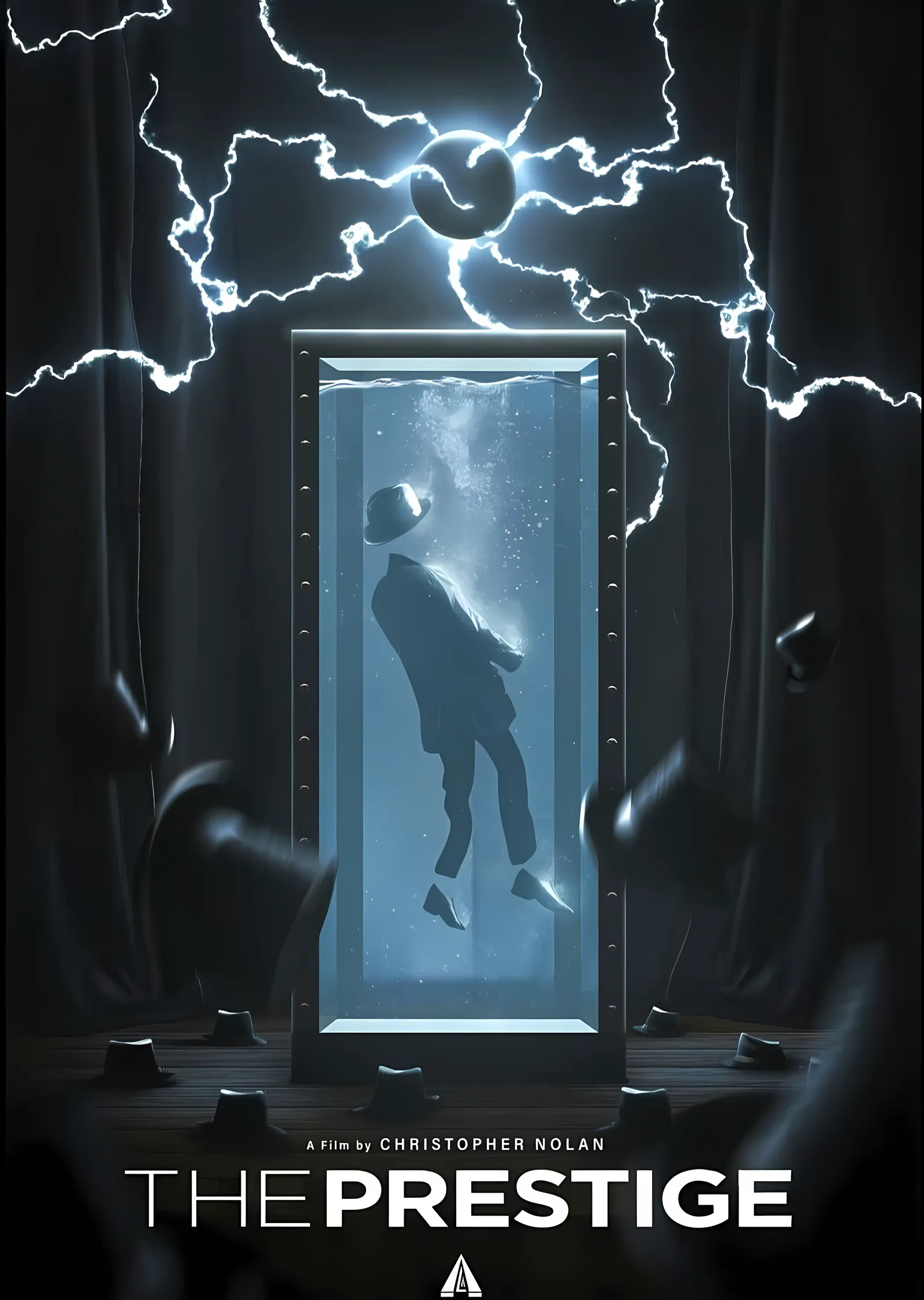 The Prestige: Kapı metal tablo