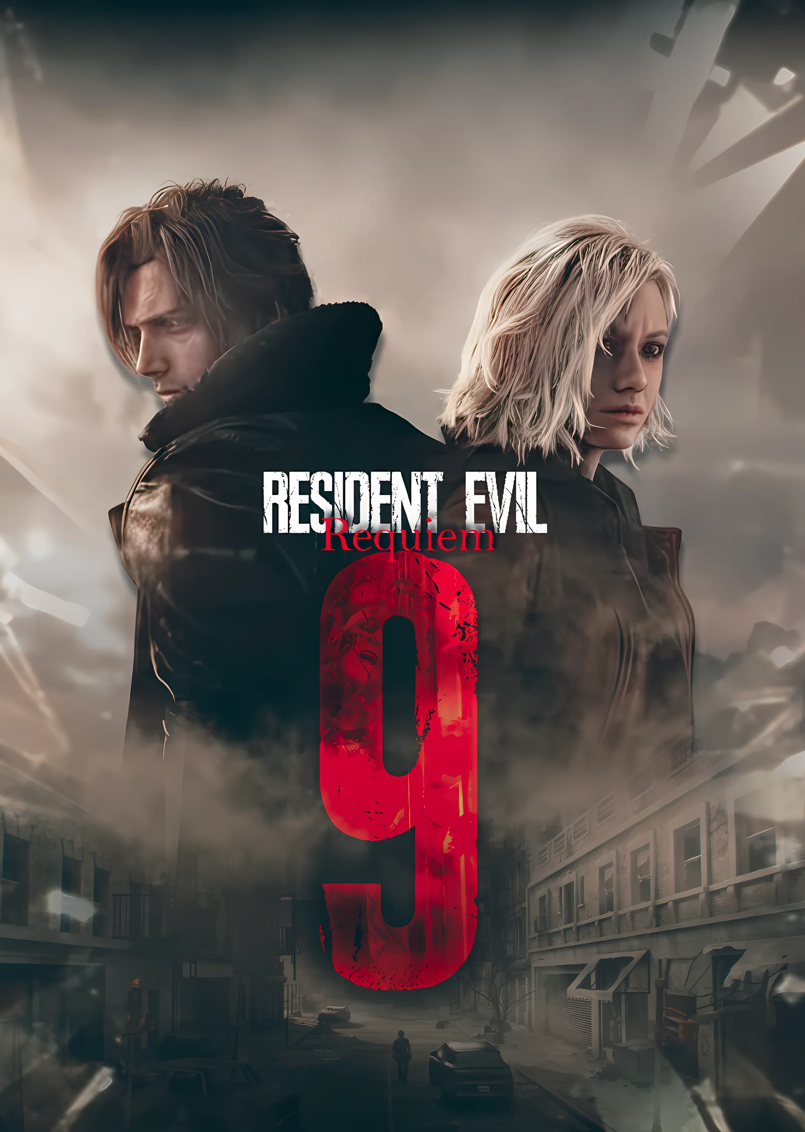 Resident Evil 9: Requiem metal tablo