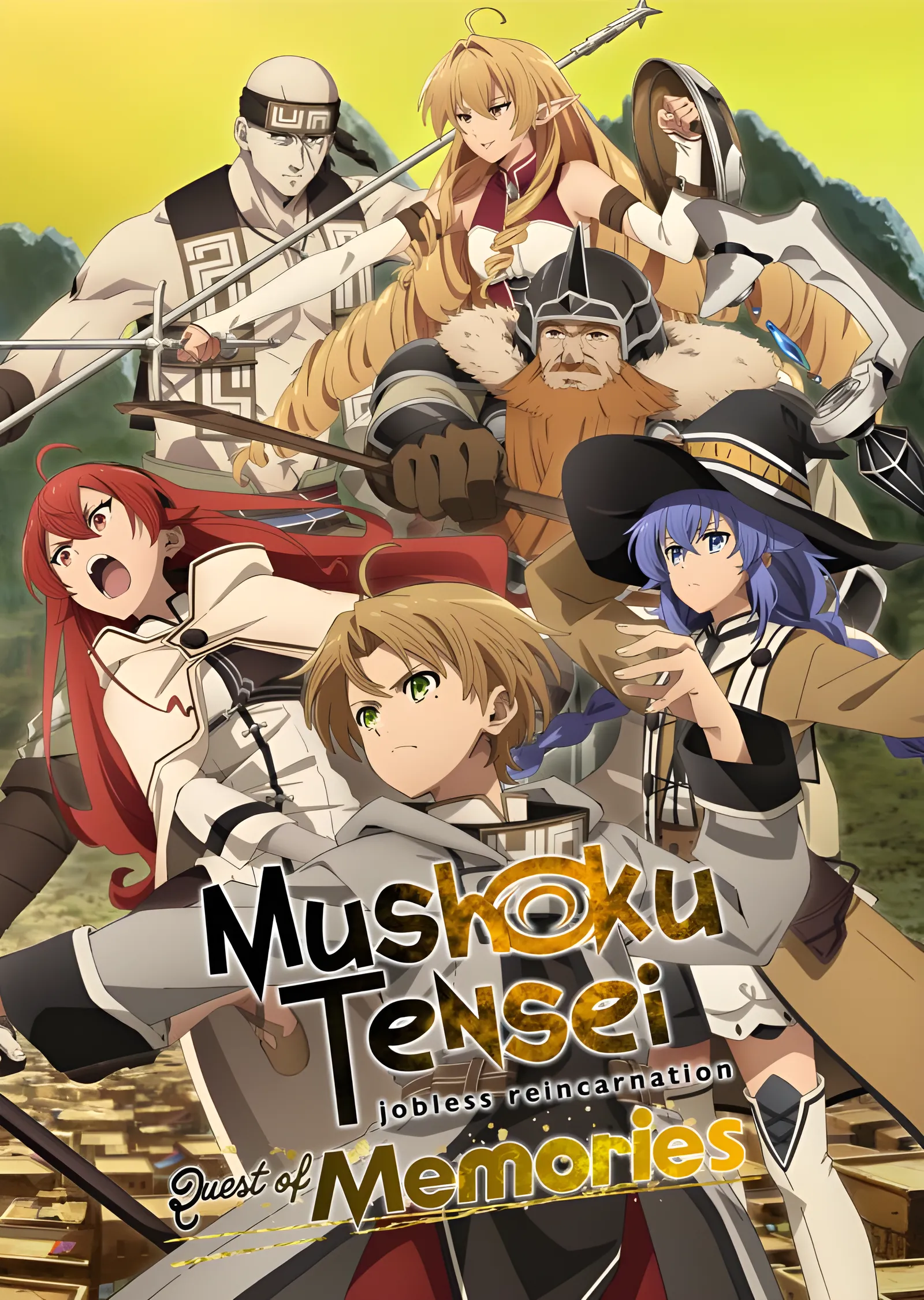 Mushoku Tensei: Anıların Peşinde metal tablo