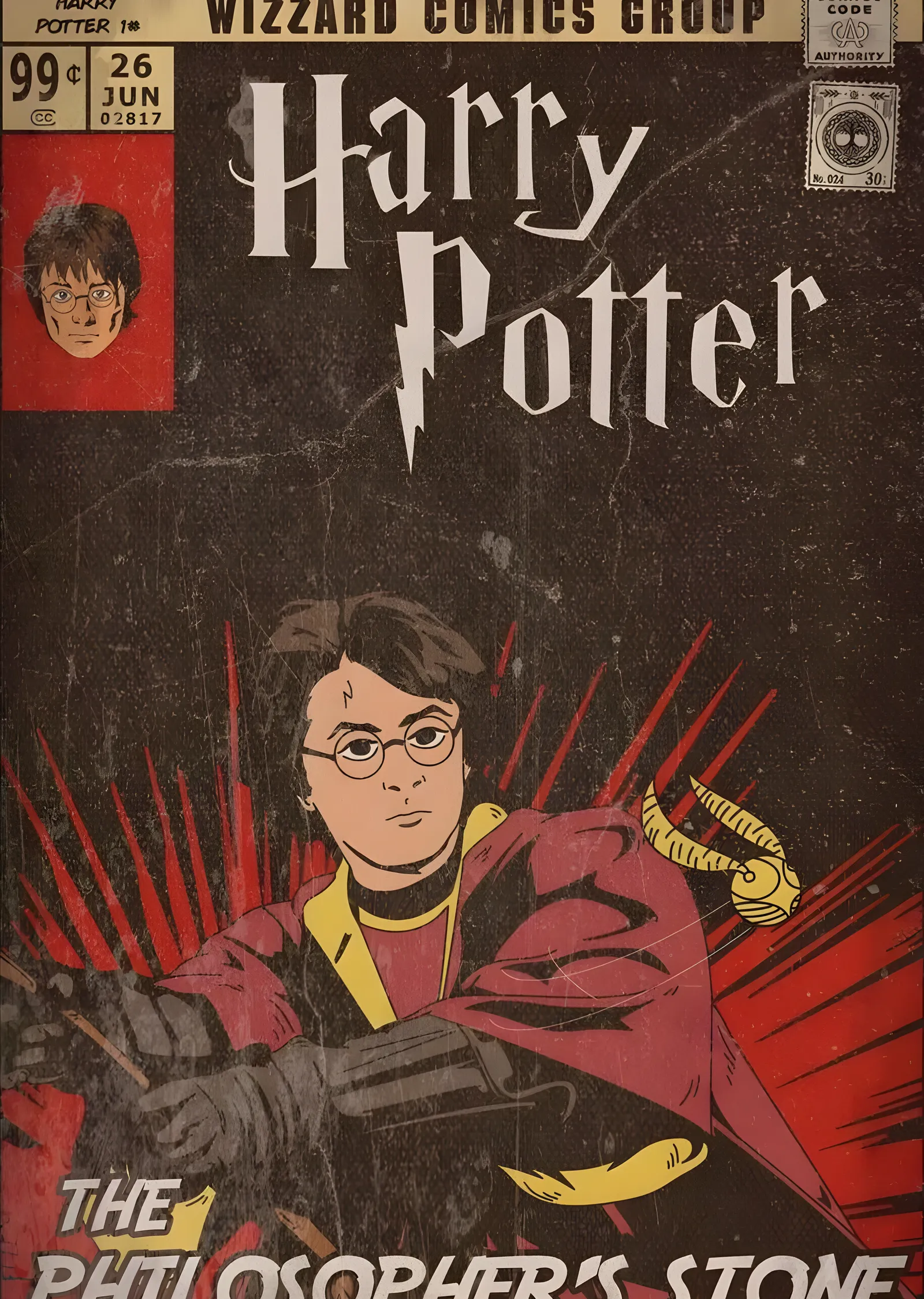 Harry Potter: The Philosopher's Stone metal tablo