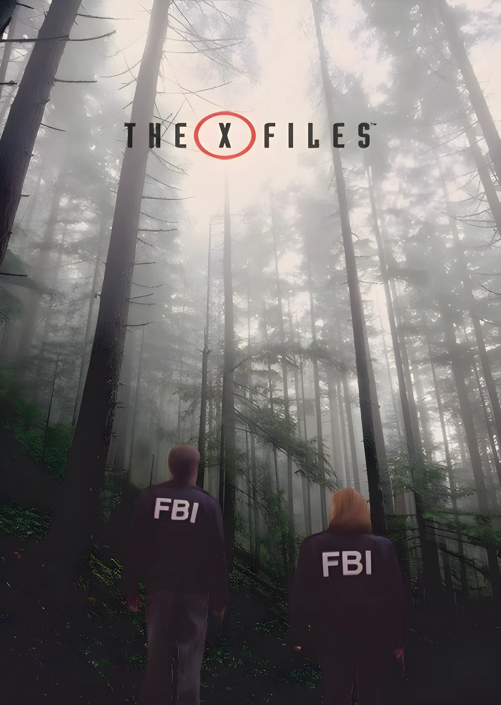 The X-Files · Sisli Orman metal tablo