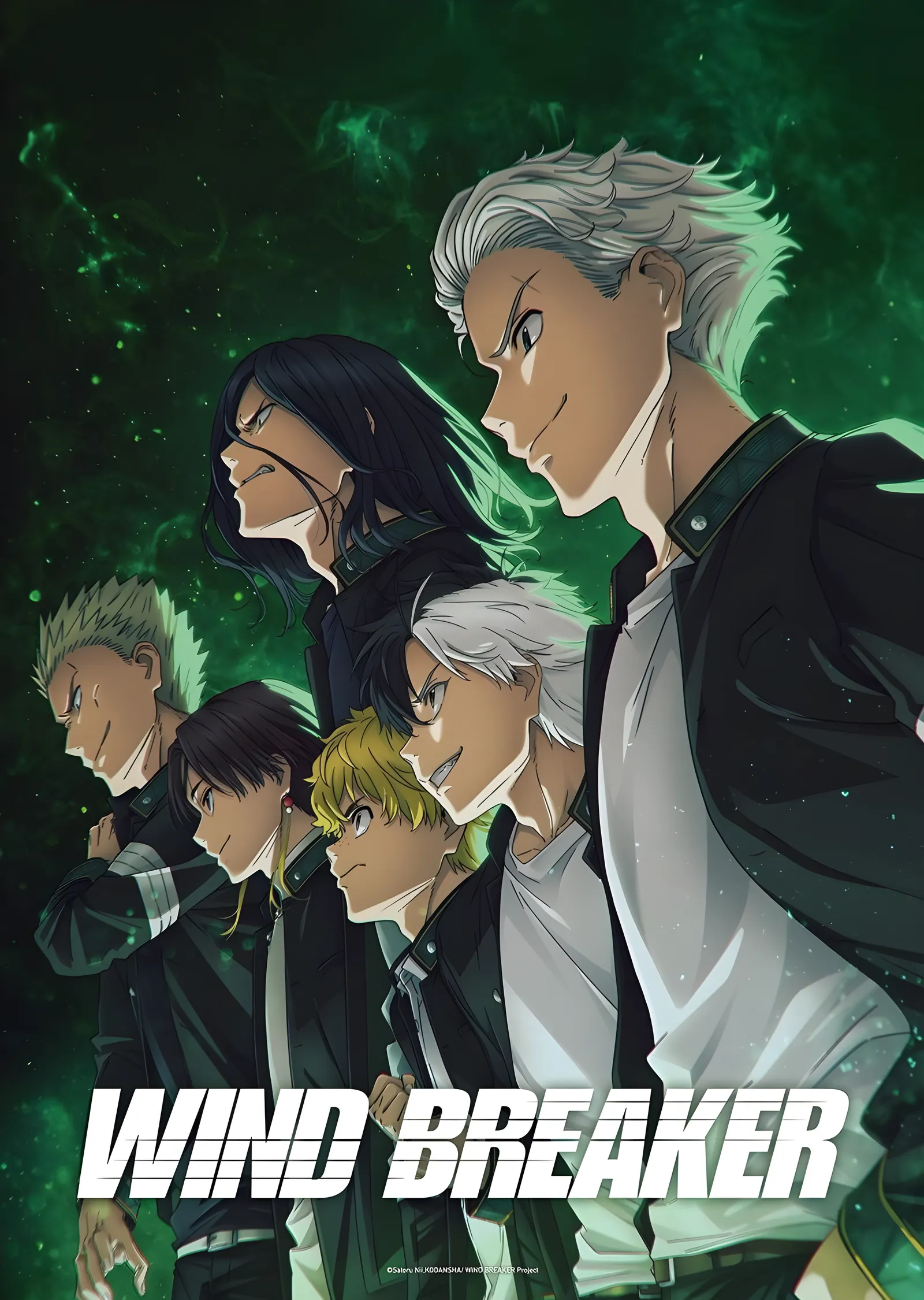 Wind Breaker: Bofurin Sokakları metal tablo