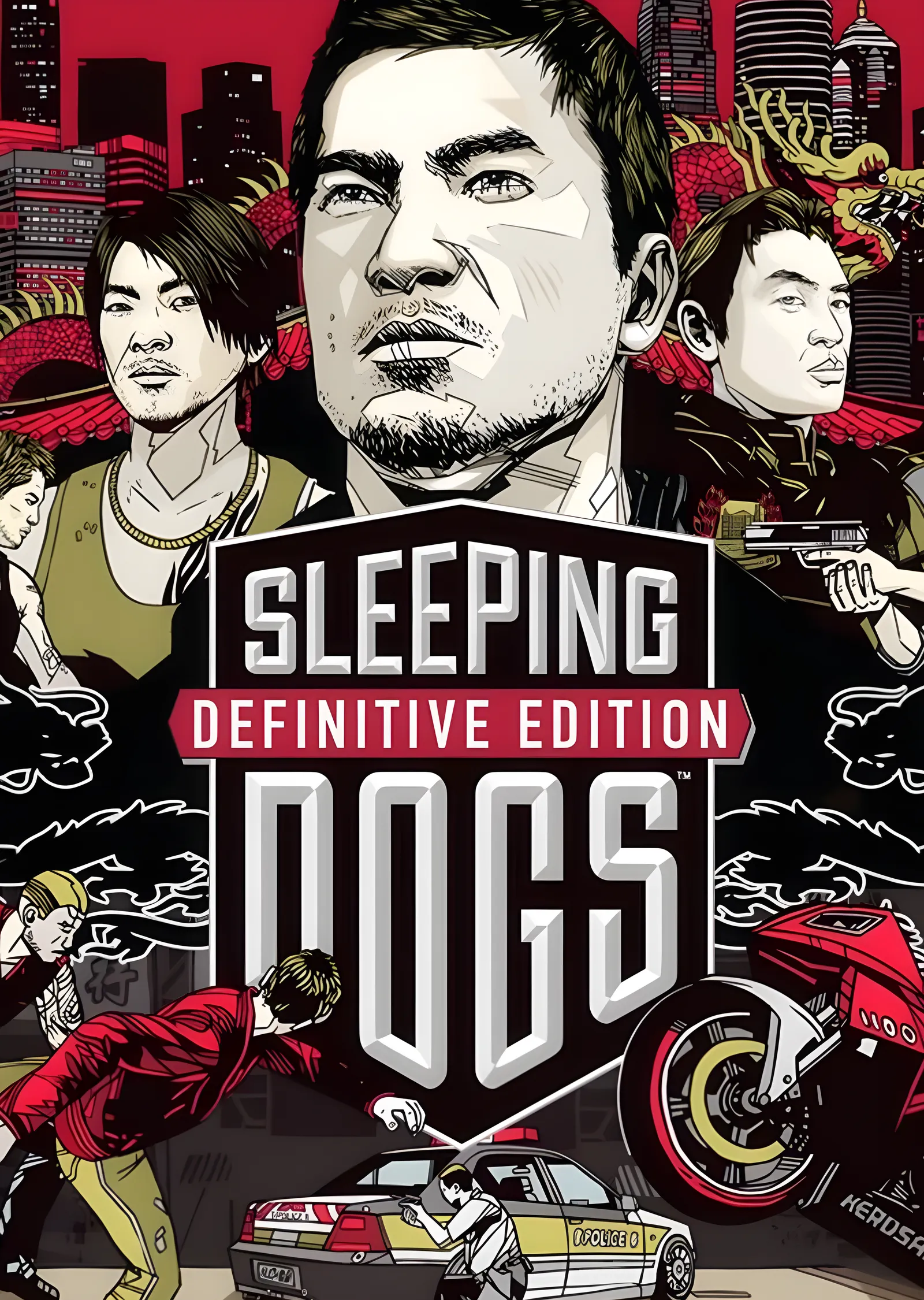 Sleeping Dogs: Definitive Edition metal tablo