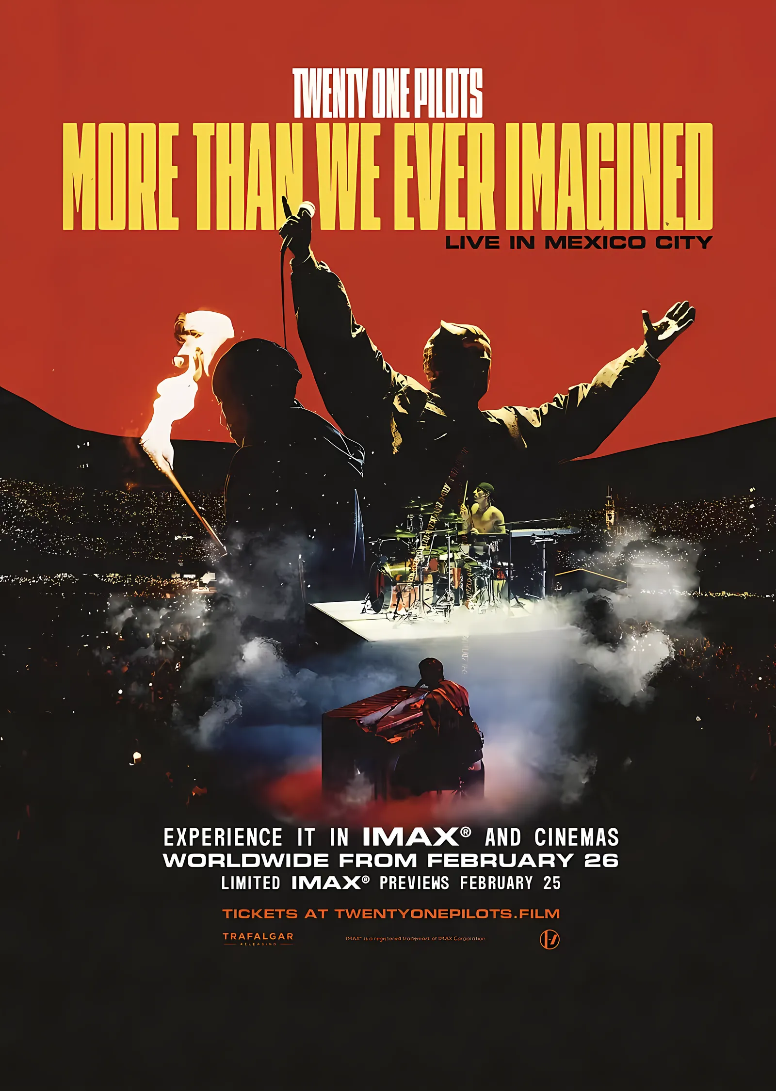 Twenty One Pilots: Mexico City Konseri metal tablo