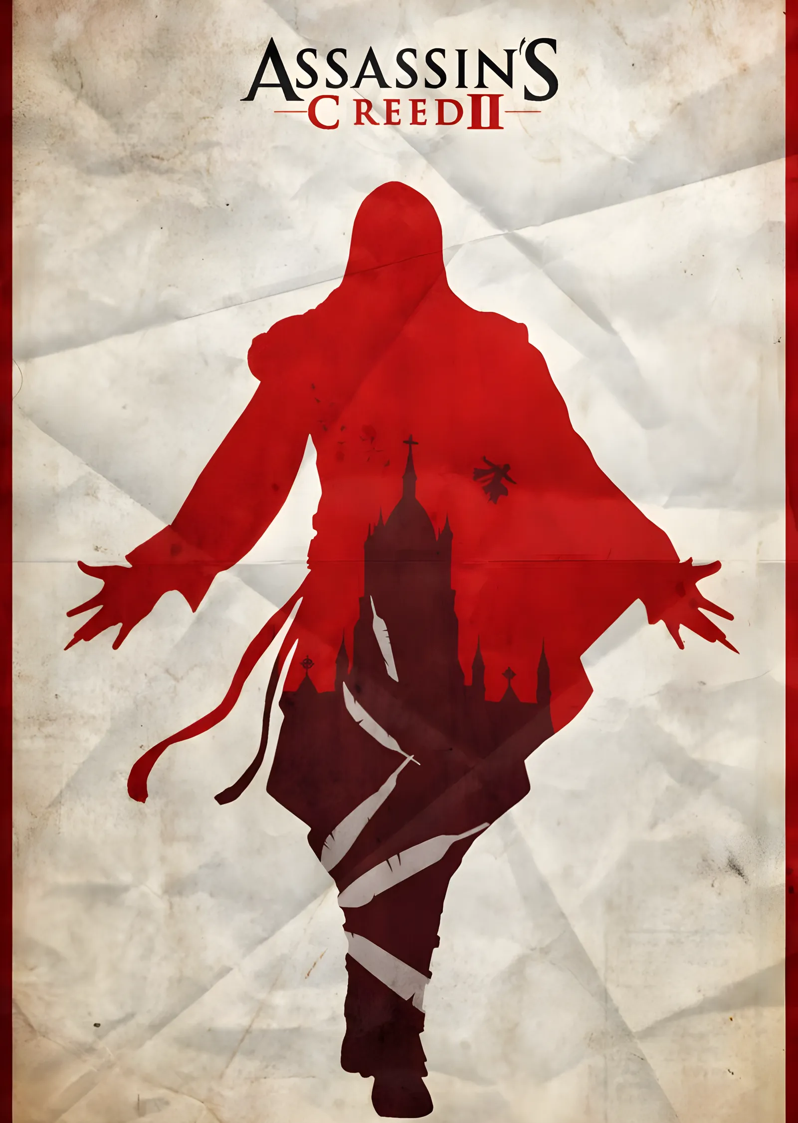 Assassin's Creed II metal tablo