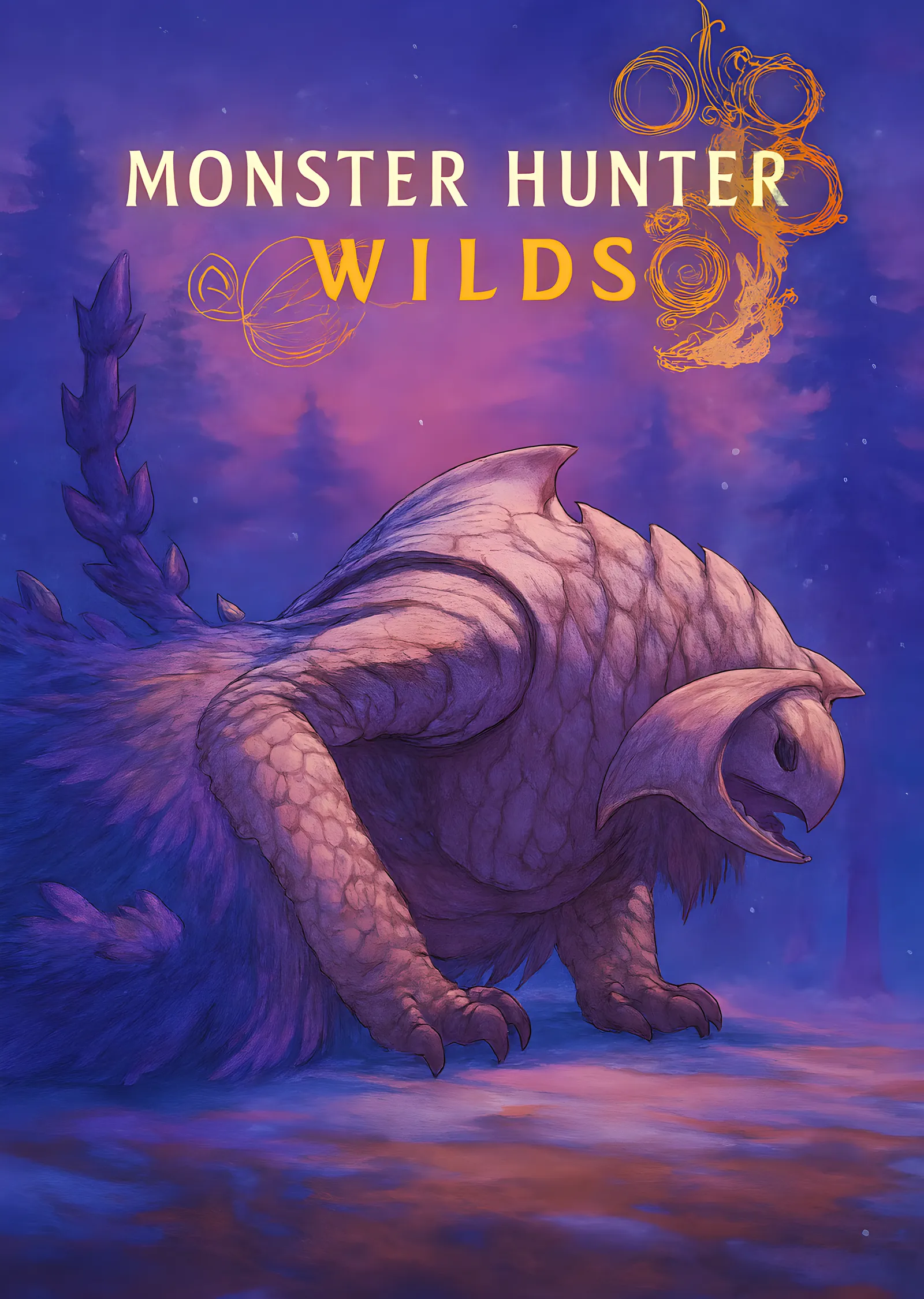 Monster Hunter: Wilds metal tablo