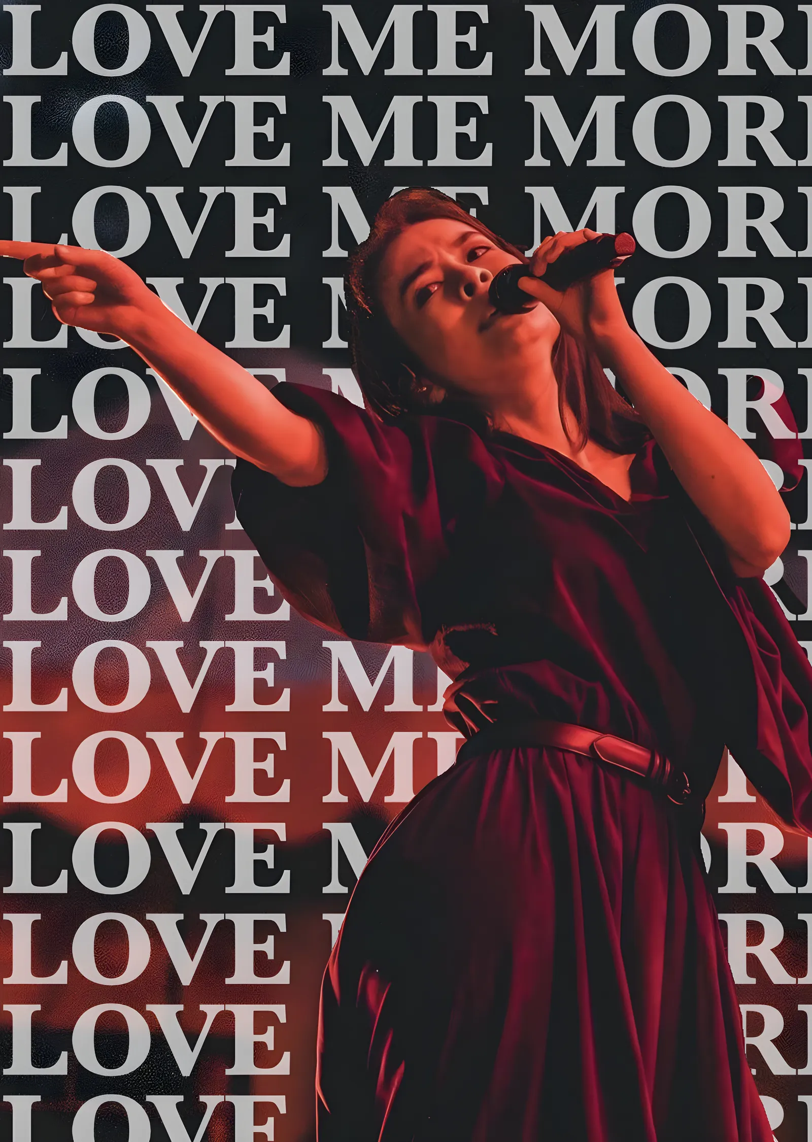 Mitski - Love Me More metal tablo