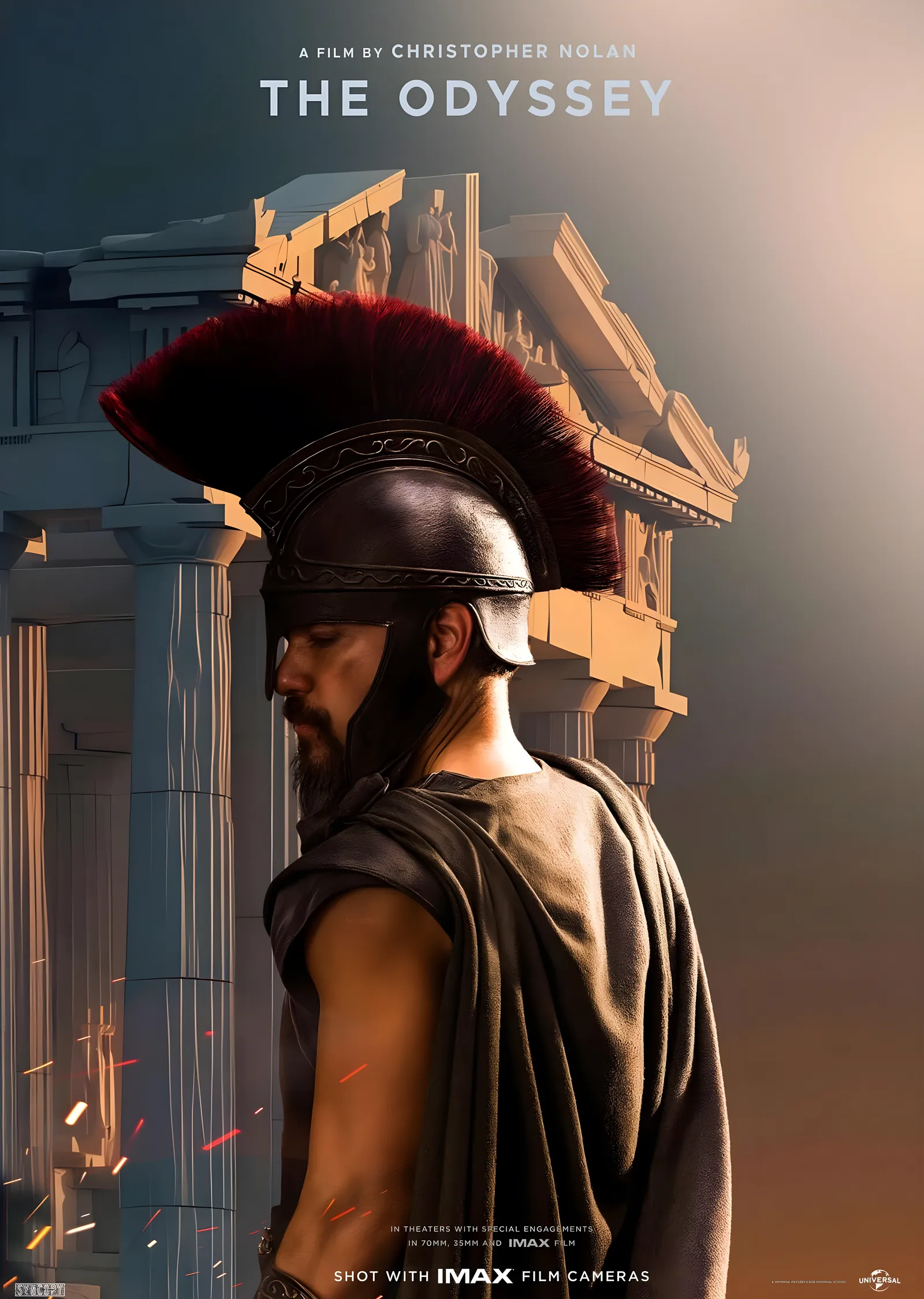 The Odyssey: Kırmızı Sorgulu Savaşçı - The Odyssey: Red metal tablo