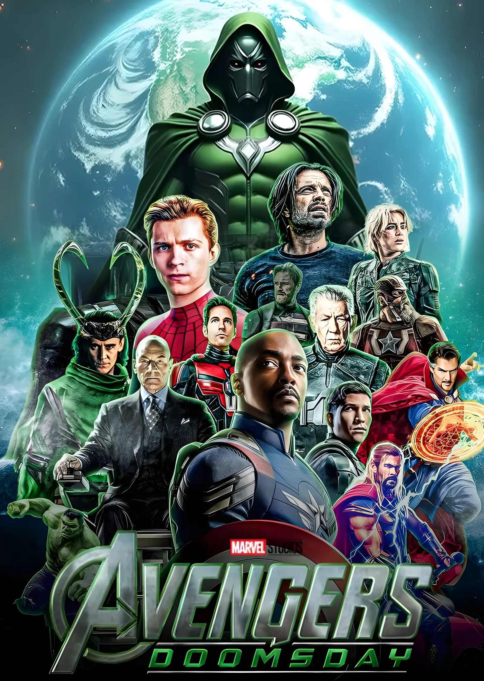 Avengers: Doomsday - Doom'un Gölgesinde metal tablo