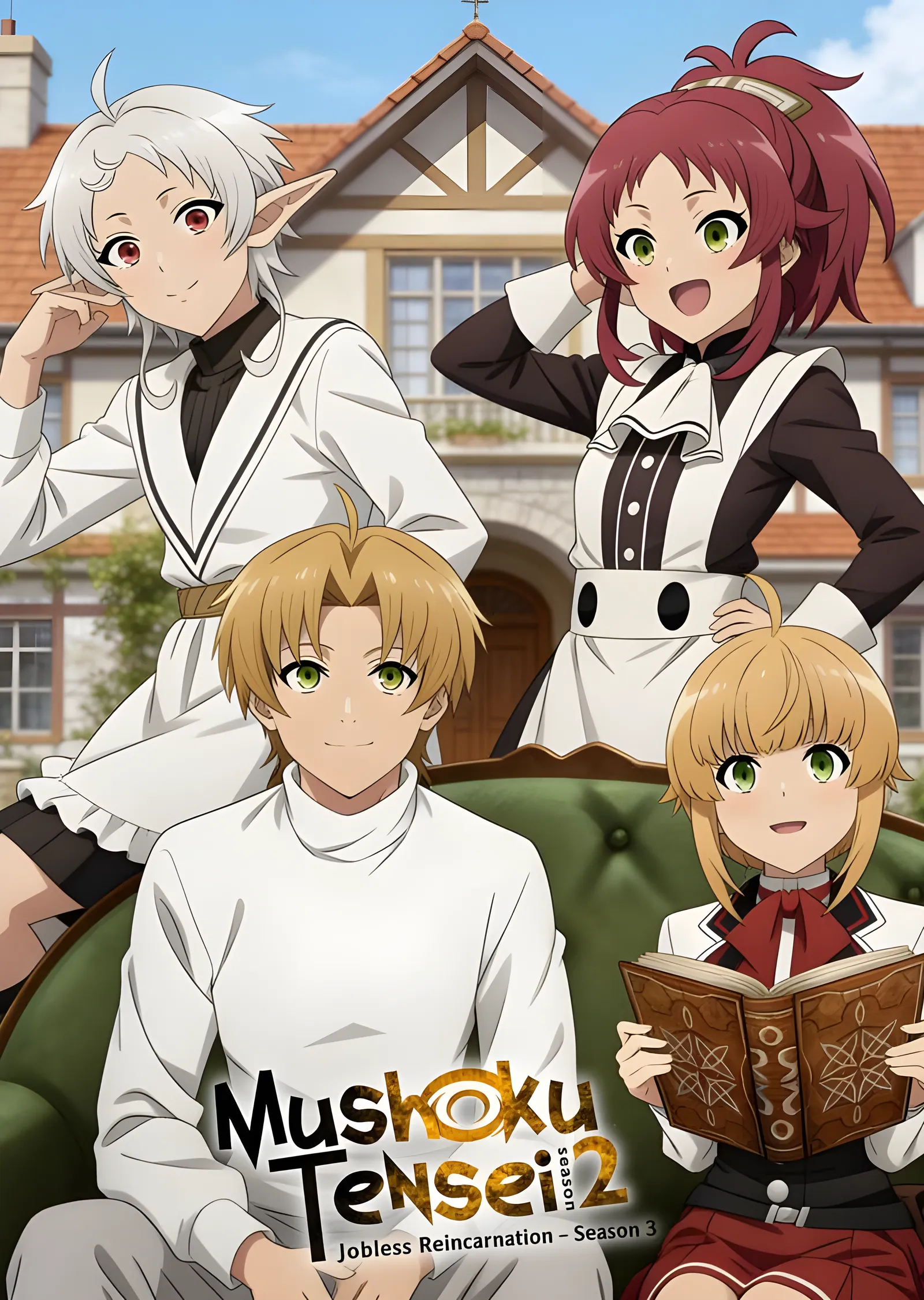 Mushoku Tensei 2: Yeni Bölüm metal tablo