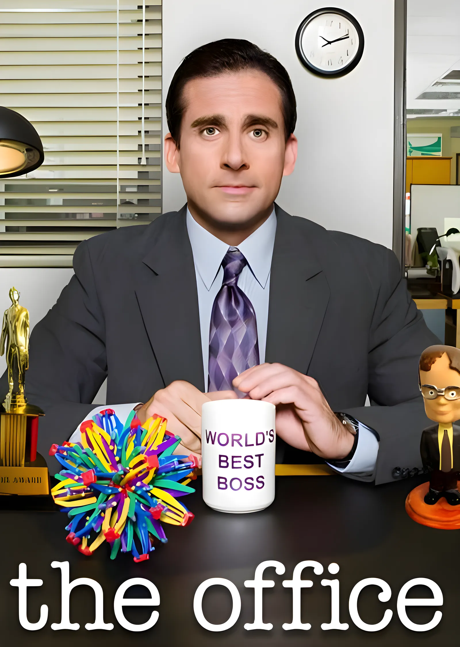 The Office - World's Best Boss metal tablo