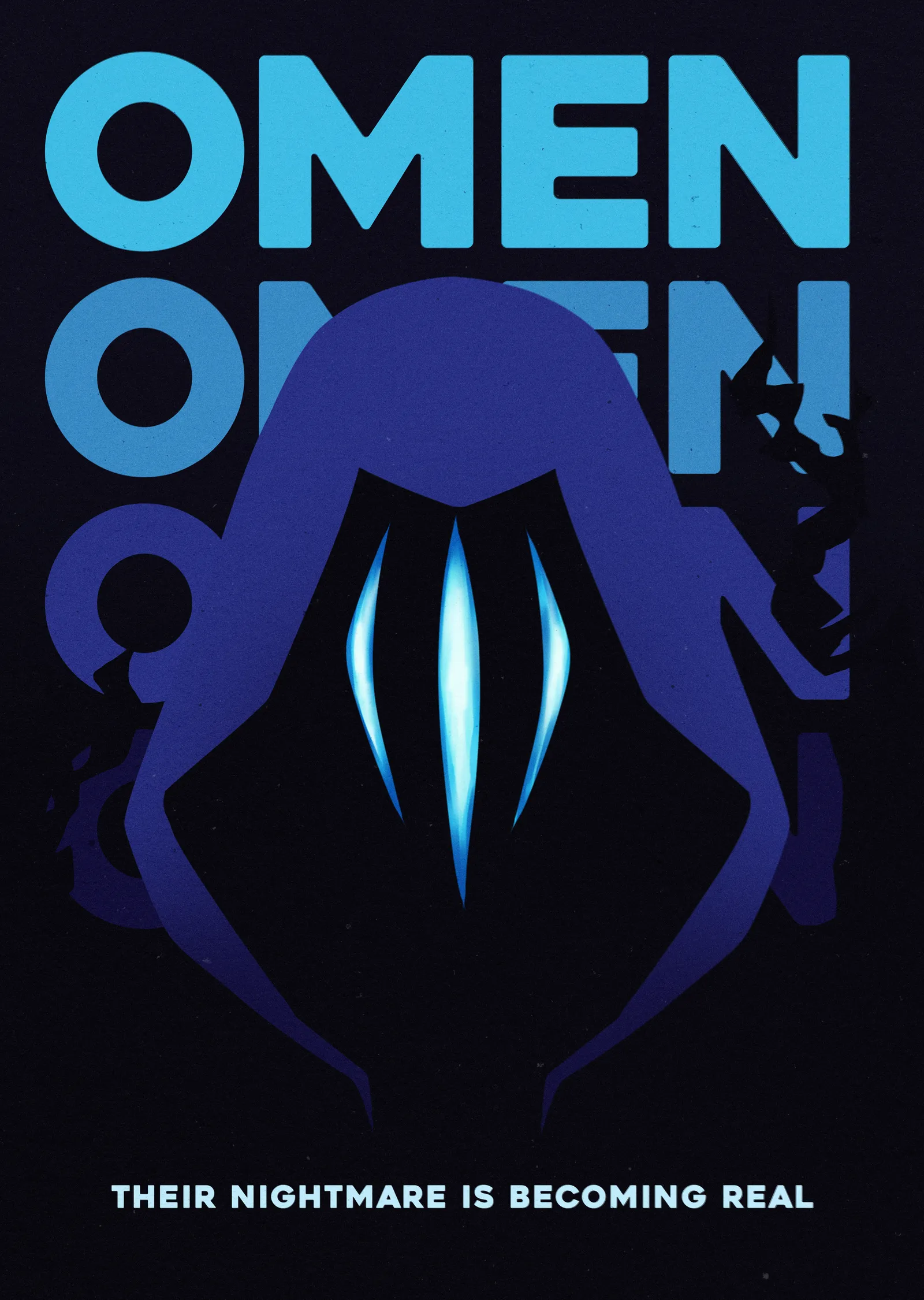 Valorant: Omen Mavi metal tablo