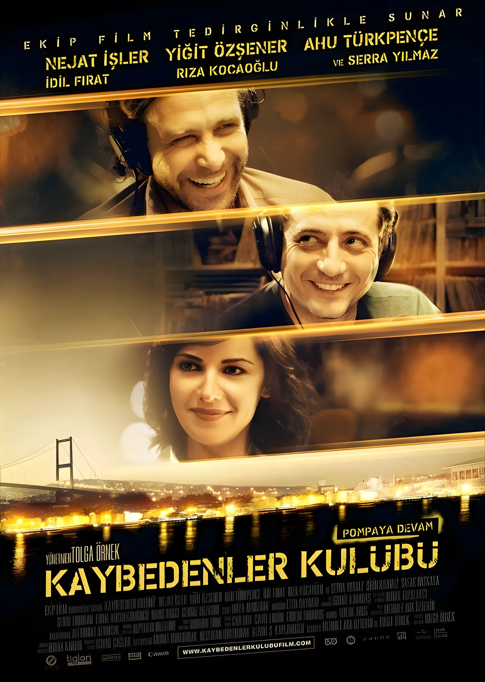 Kaybedenler Kulübü Film metal tablo