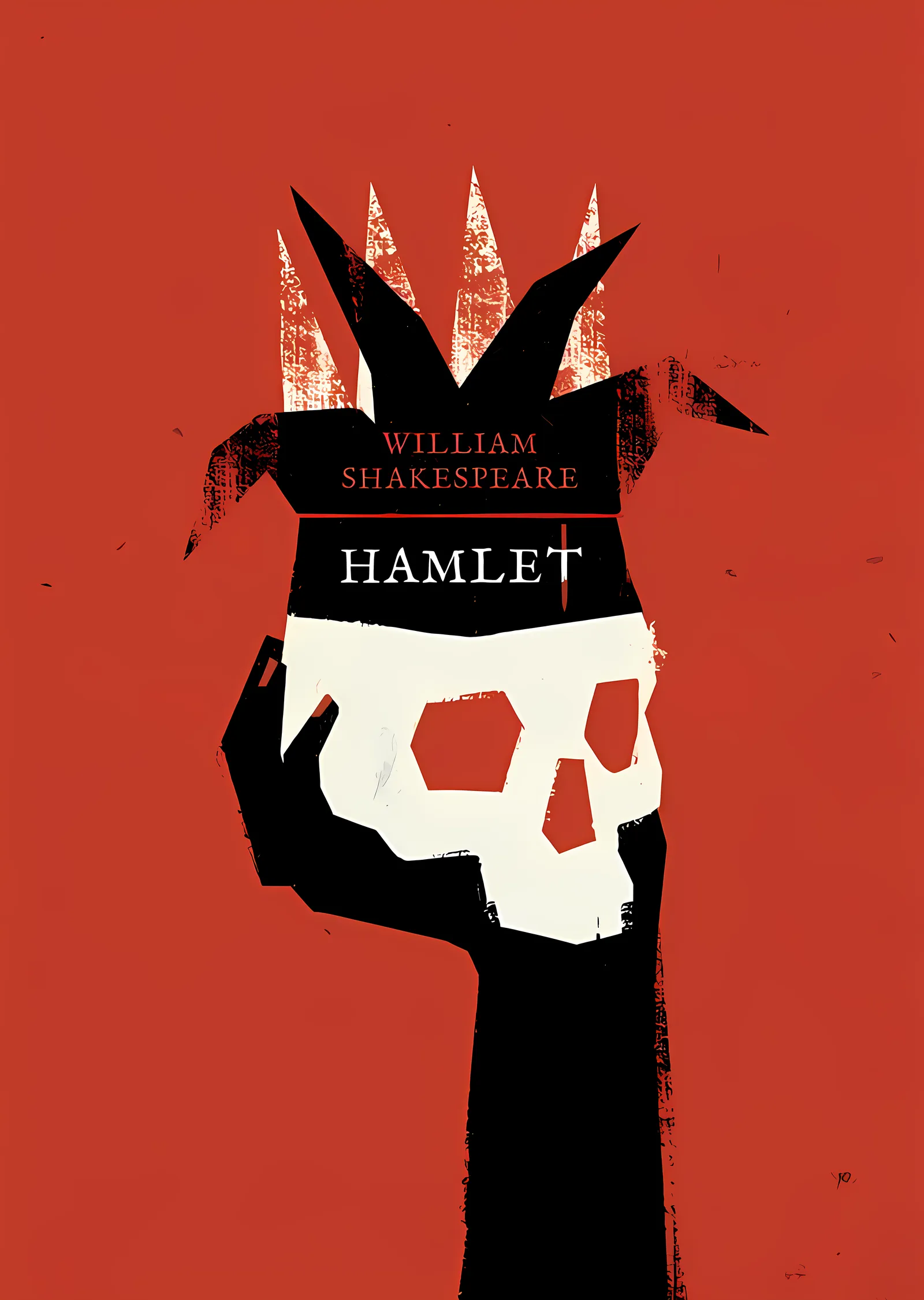 William Shakespeare: Hamlet metal tablo