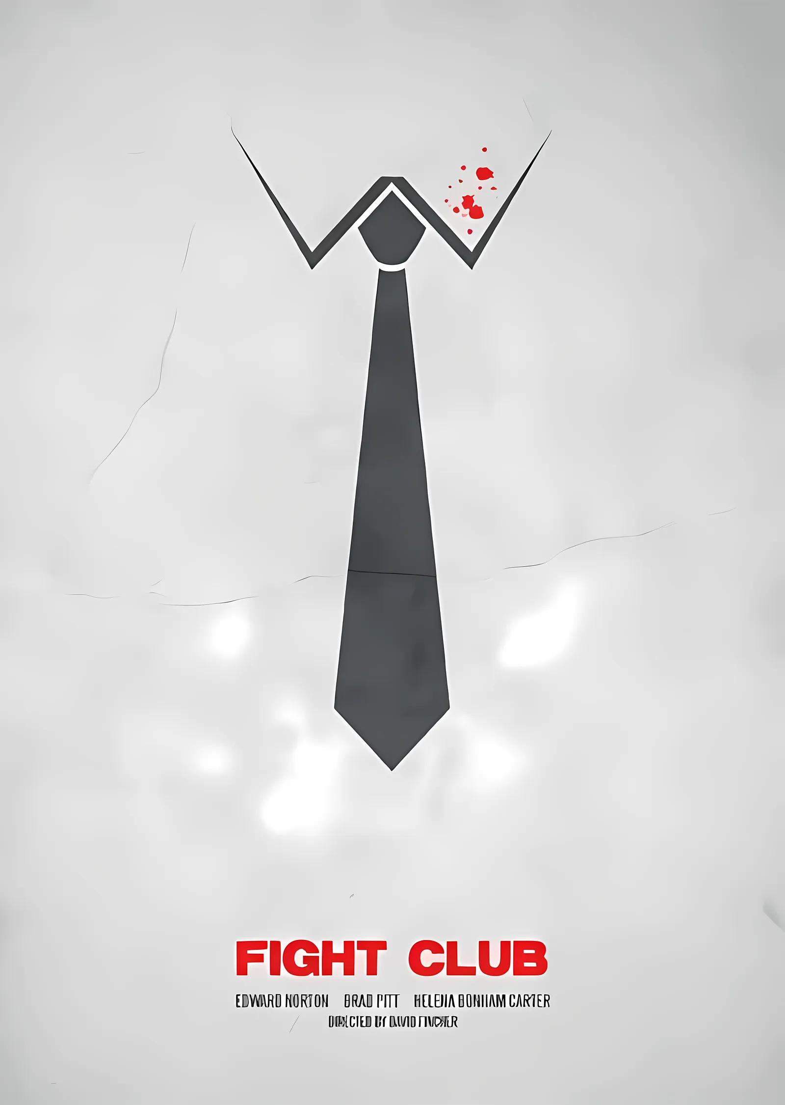 Fight Club - Dövüş Kulübü metal tablo
