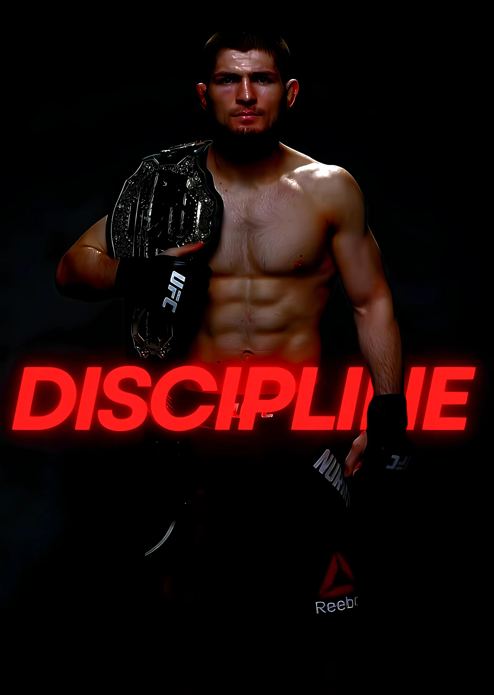 Khabib Nurmagomedov · Discipline metal tablo