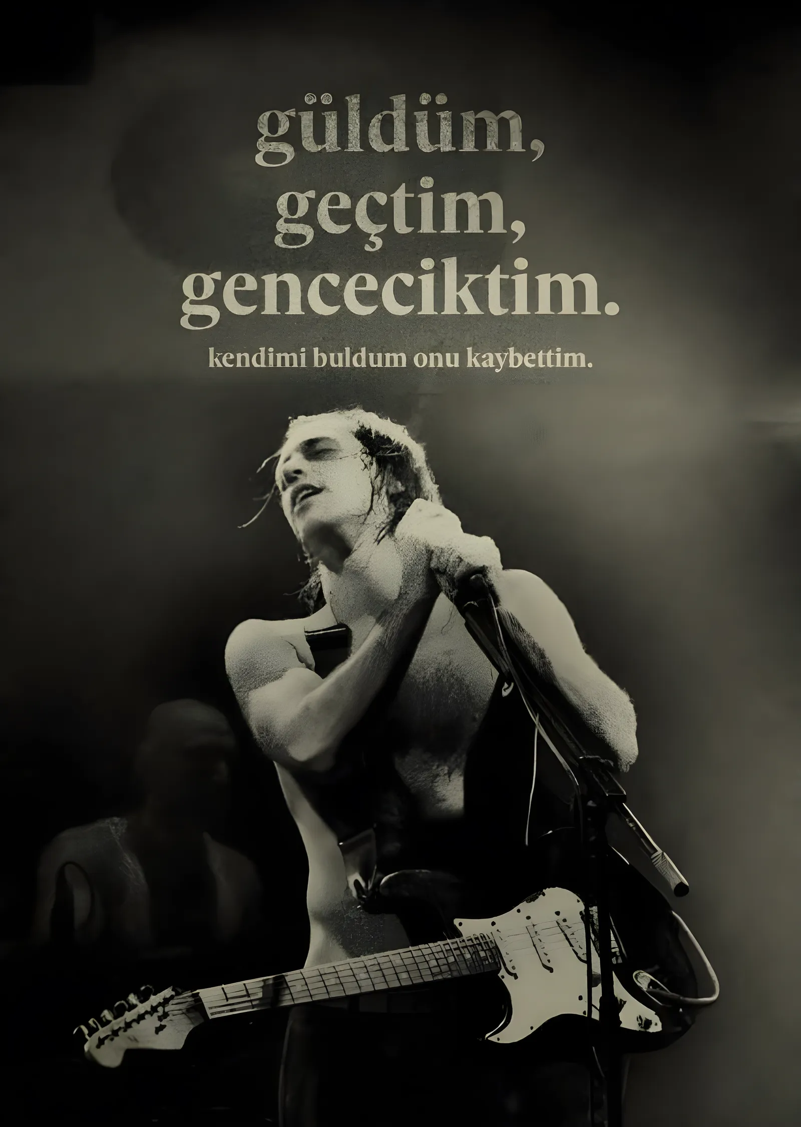 Duman - Güldüm, Geçtim metal tablo