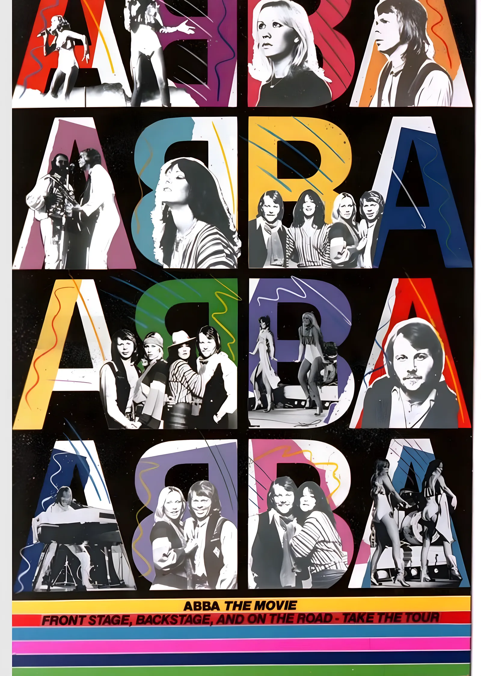 ABBA: The Movie Izgarası metal tablo