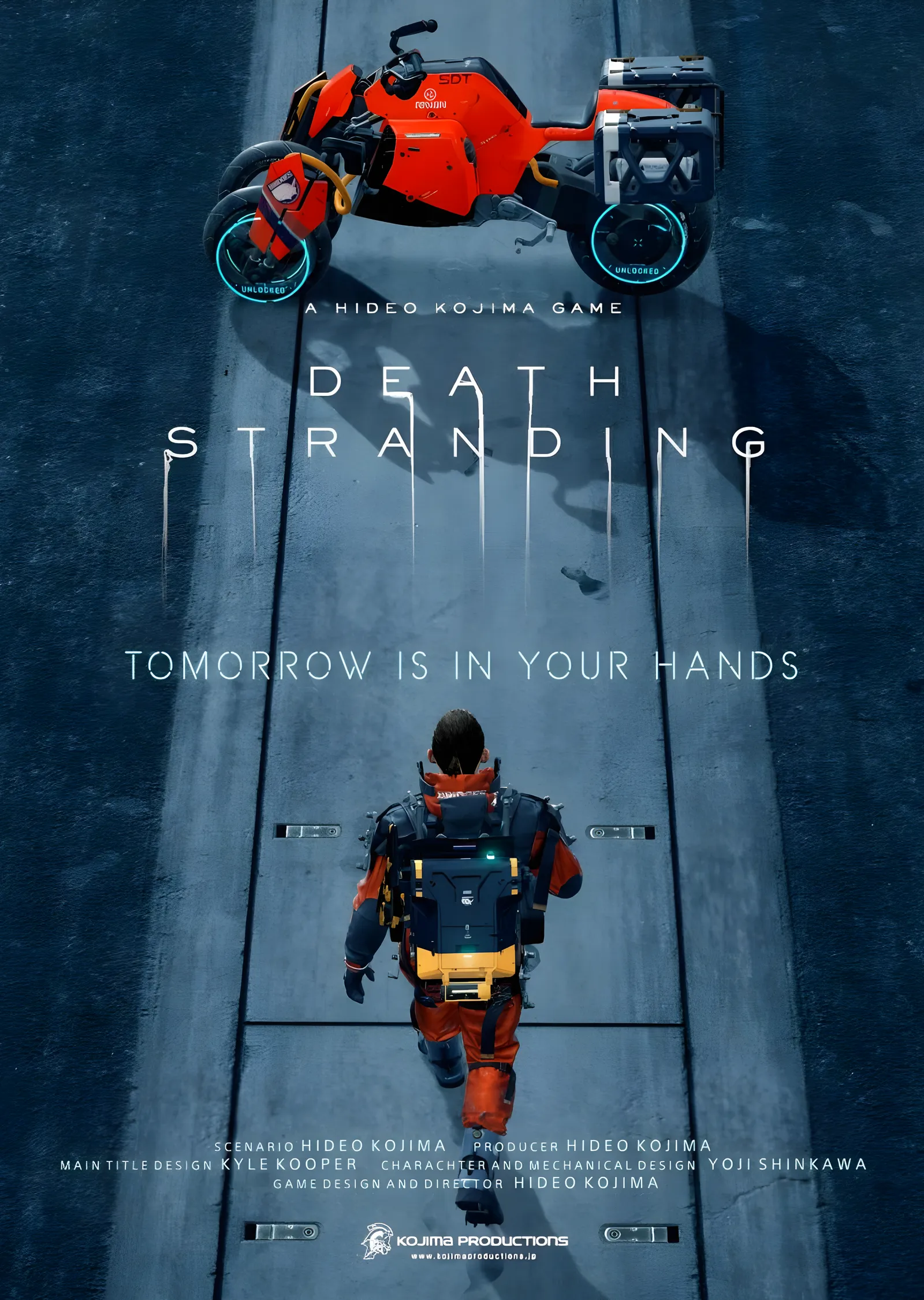 Death Stranding: Yarın Senin Ellerinde metal tablo