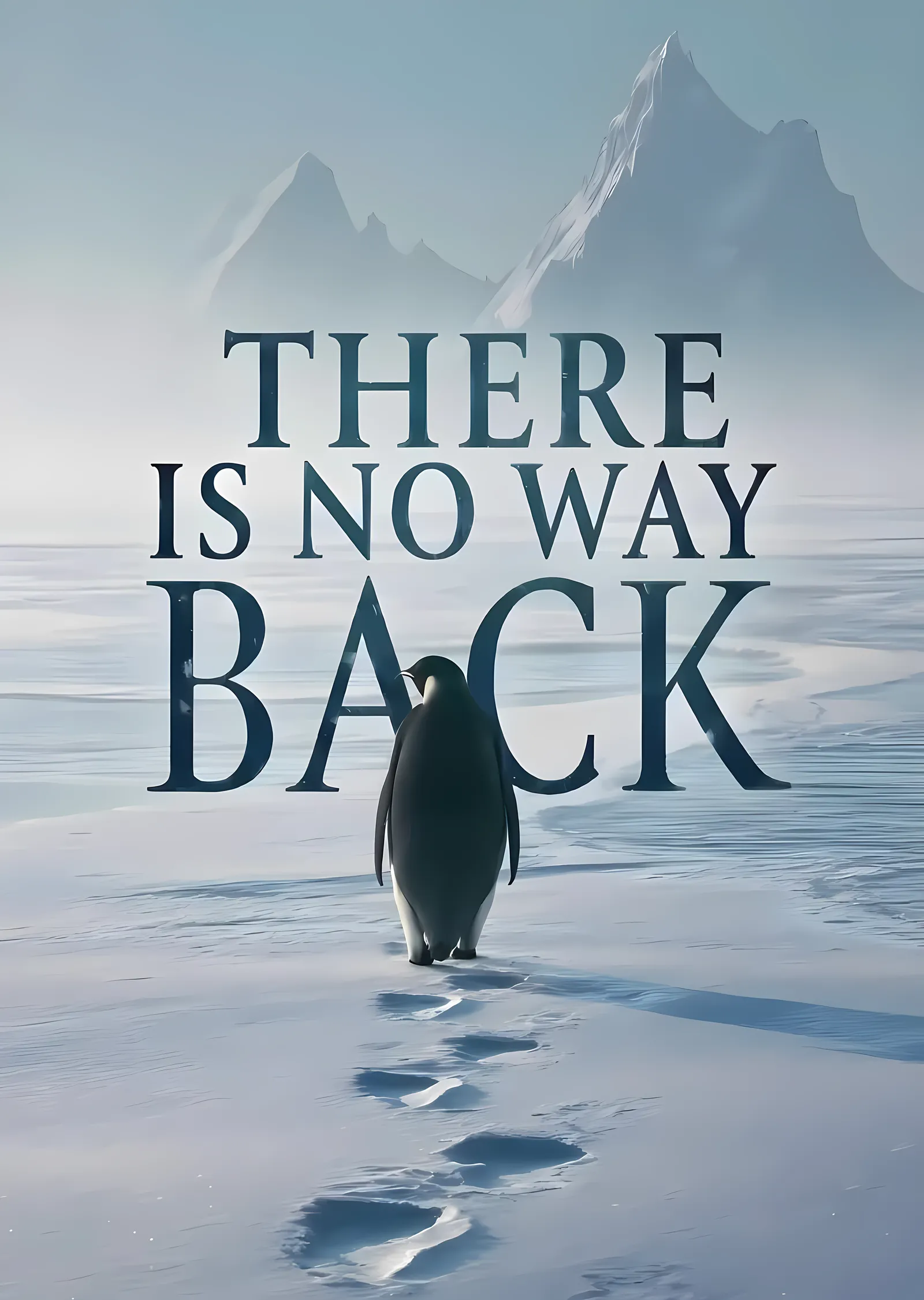 Penguin: There Is No Way Back metal tablo