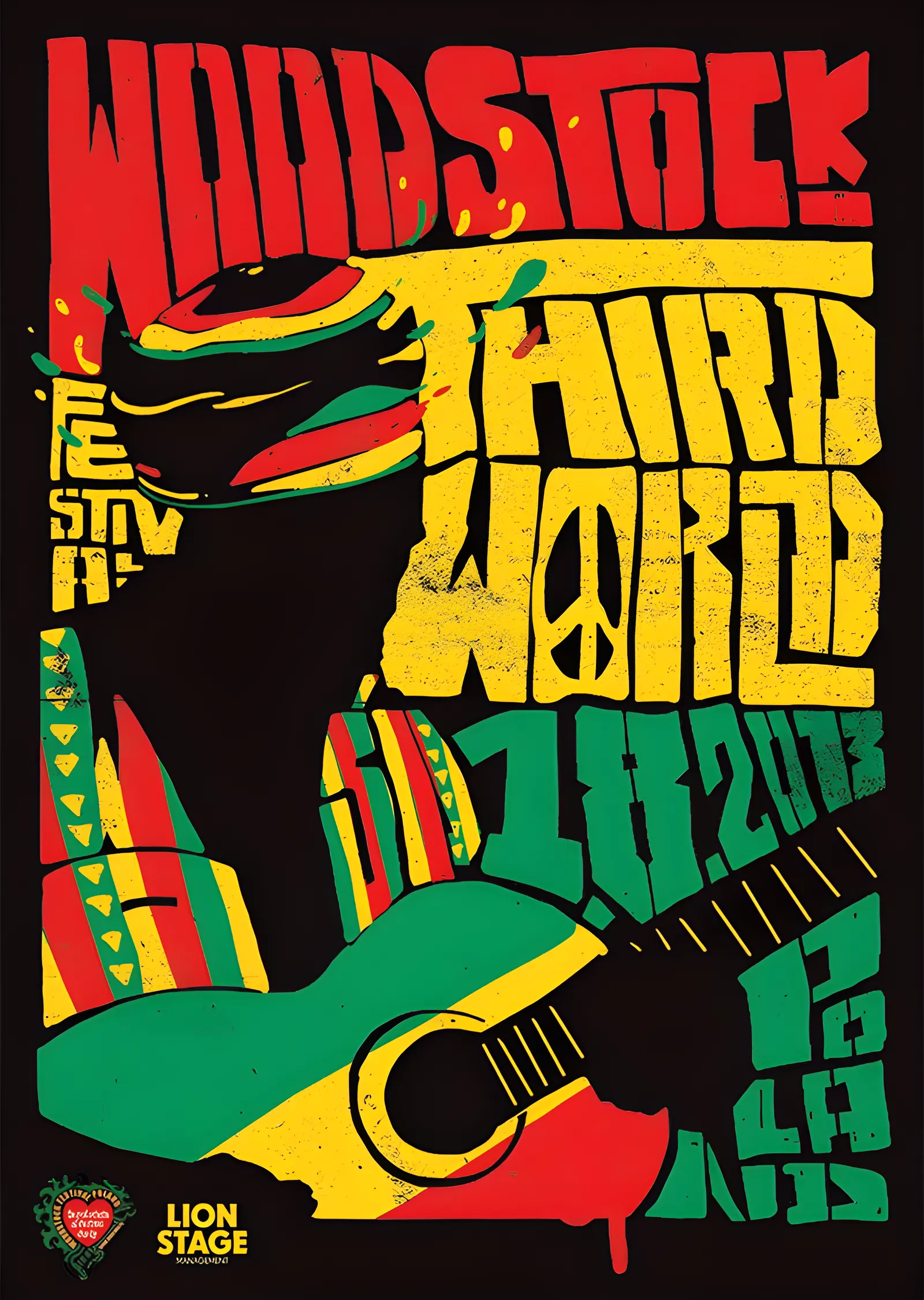 Woodstock: Third World metal tablo