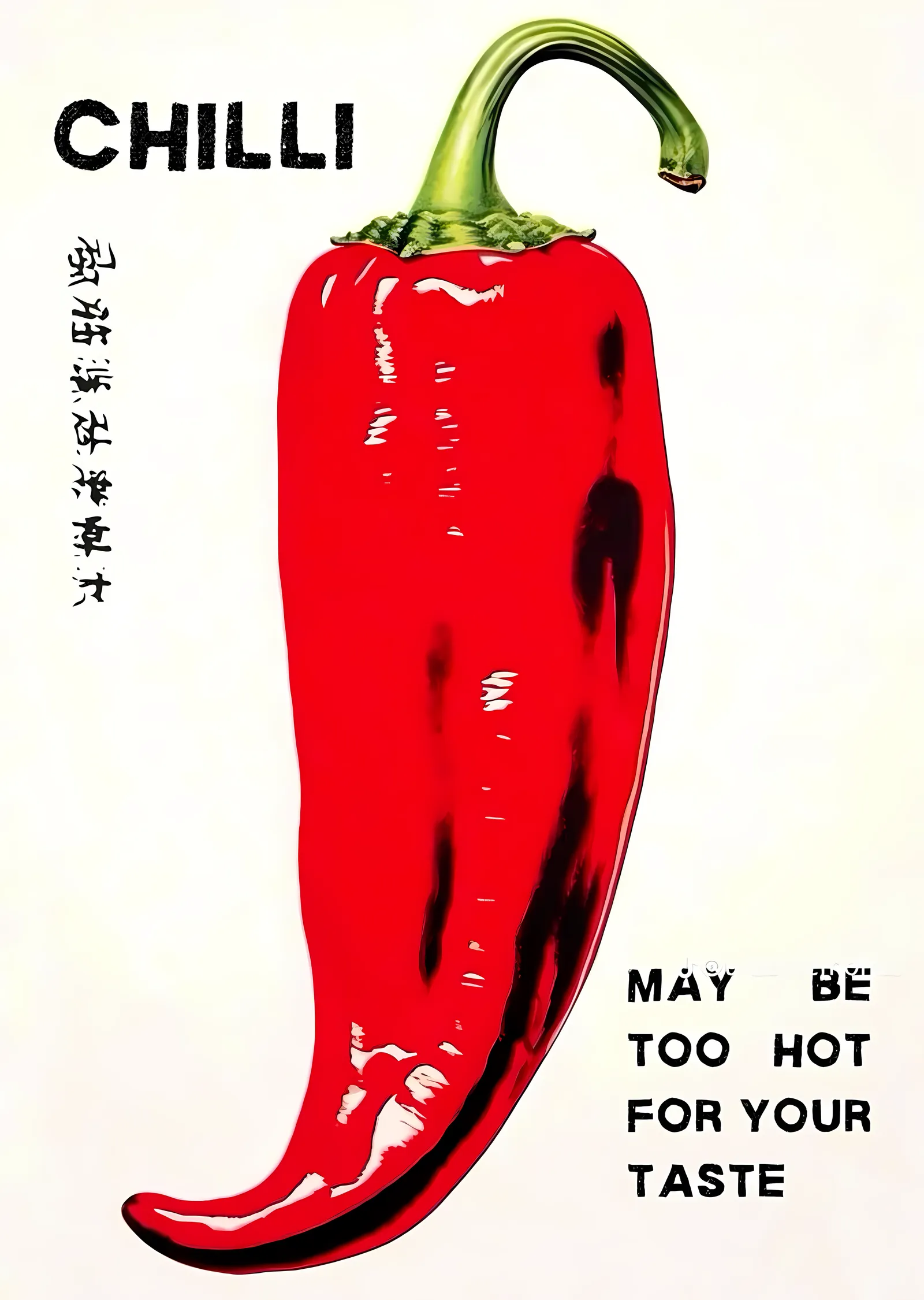 Chilli metal tablo