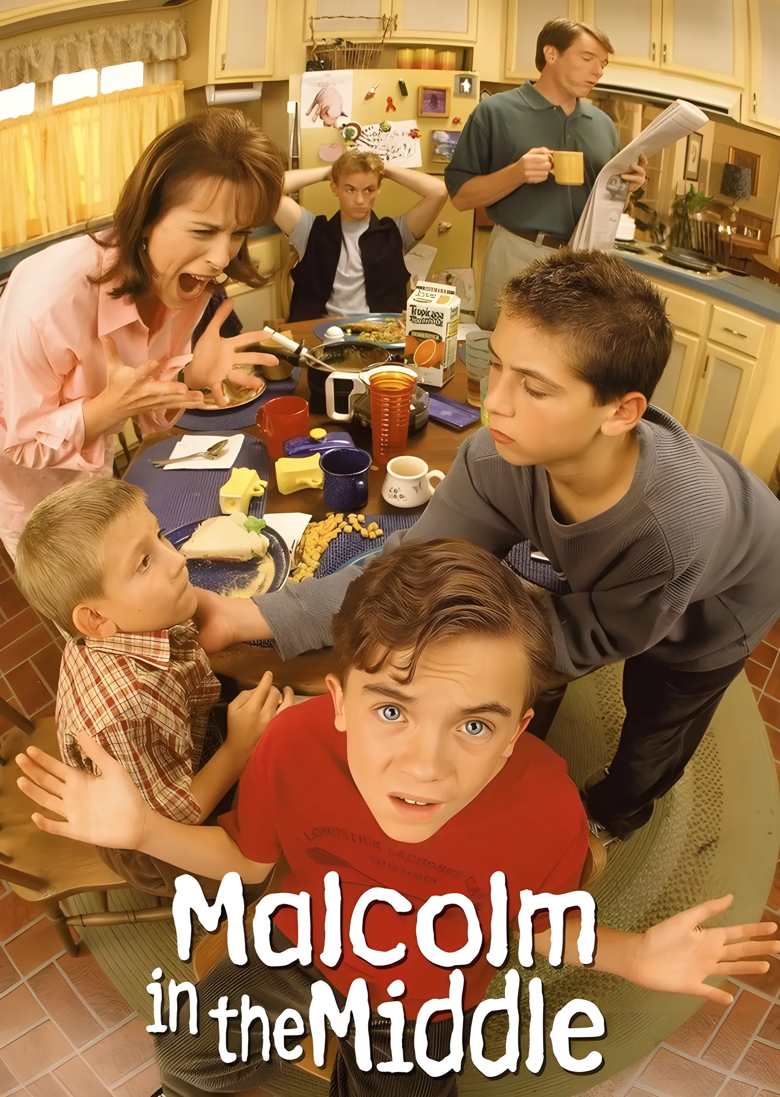 Malcolm in the Middle metal tablo
