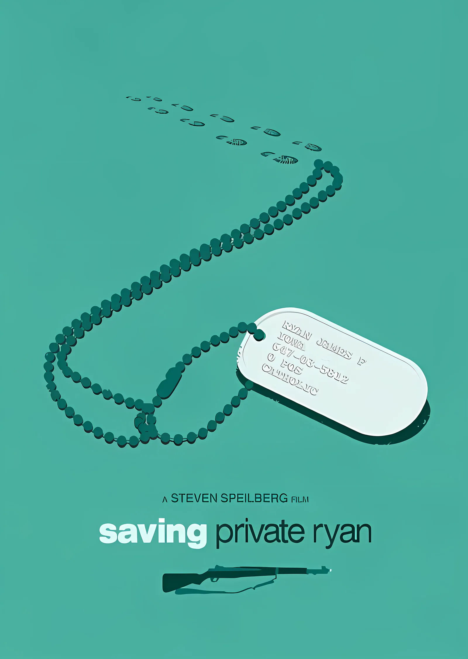Saving Private Ryan: Metal Plaka metal tablo