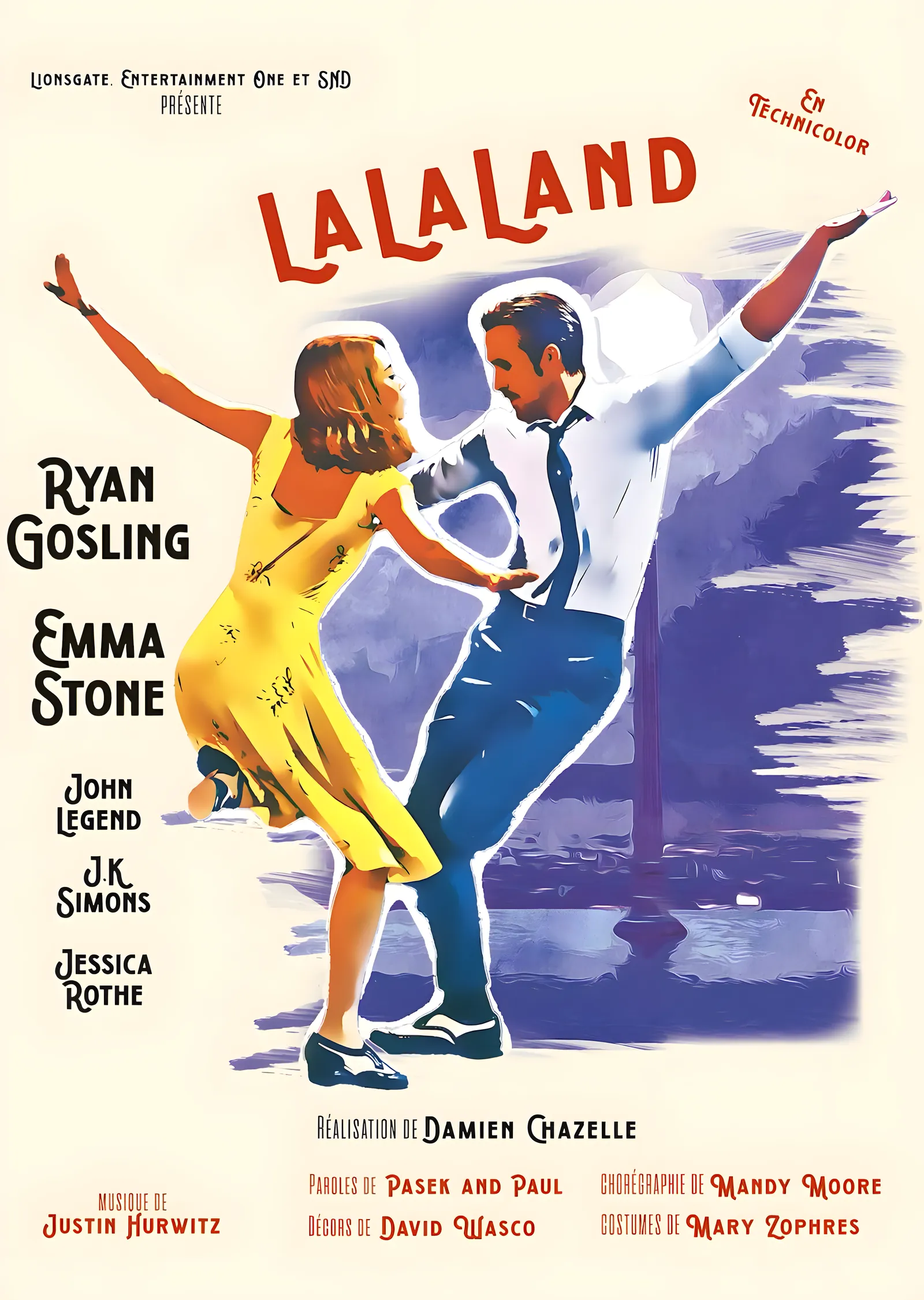 La La Land metal tablo