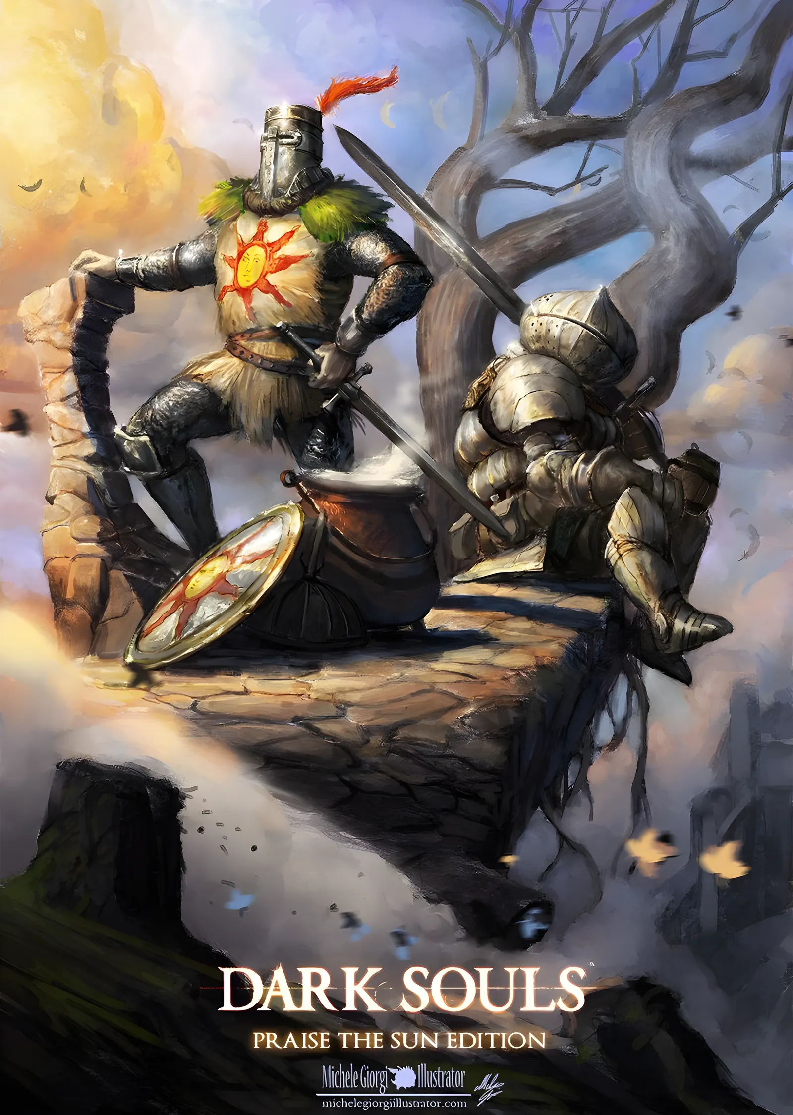 Dark Souls: Praise the Sun metal tablo