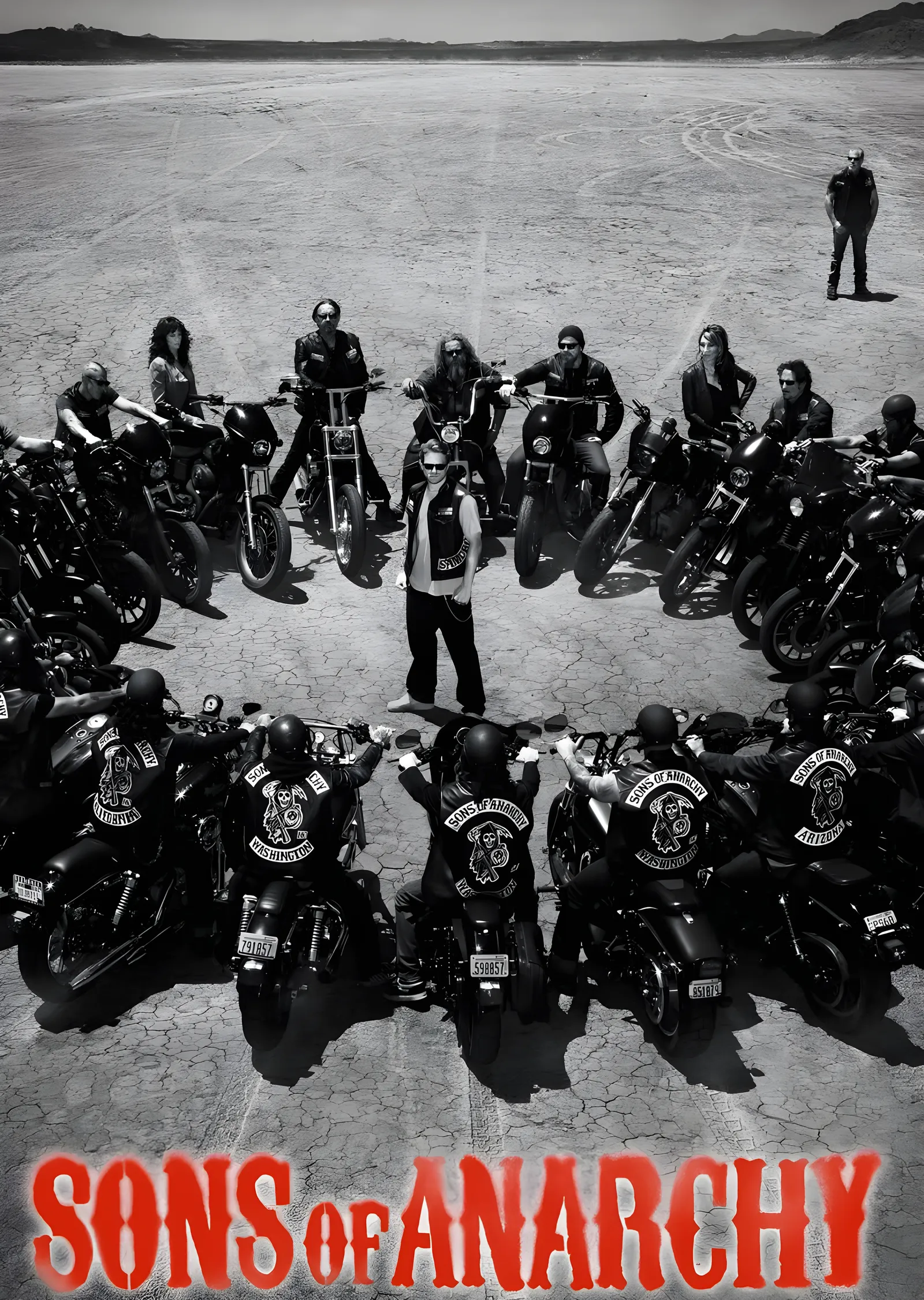 Sons of Anarchy: Konvoy metal tablo