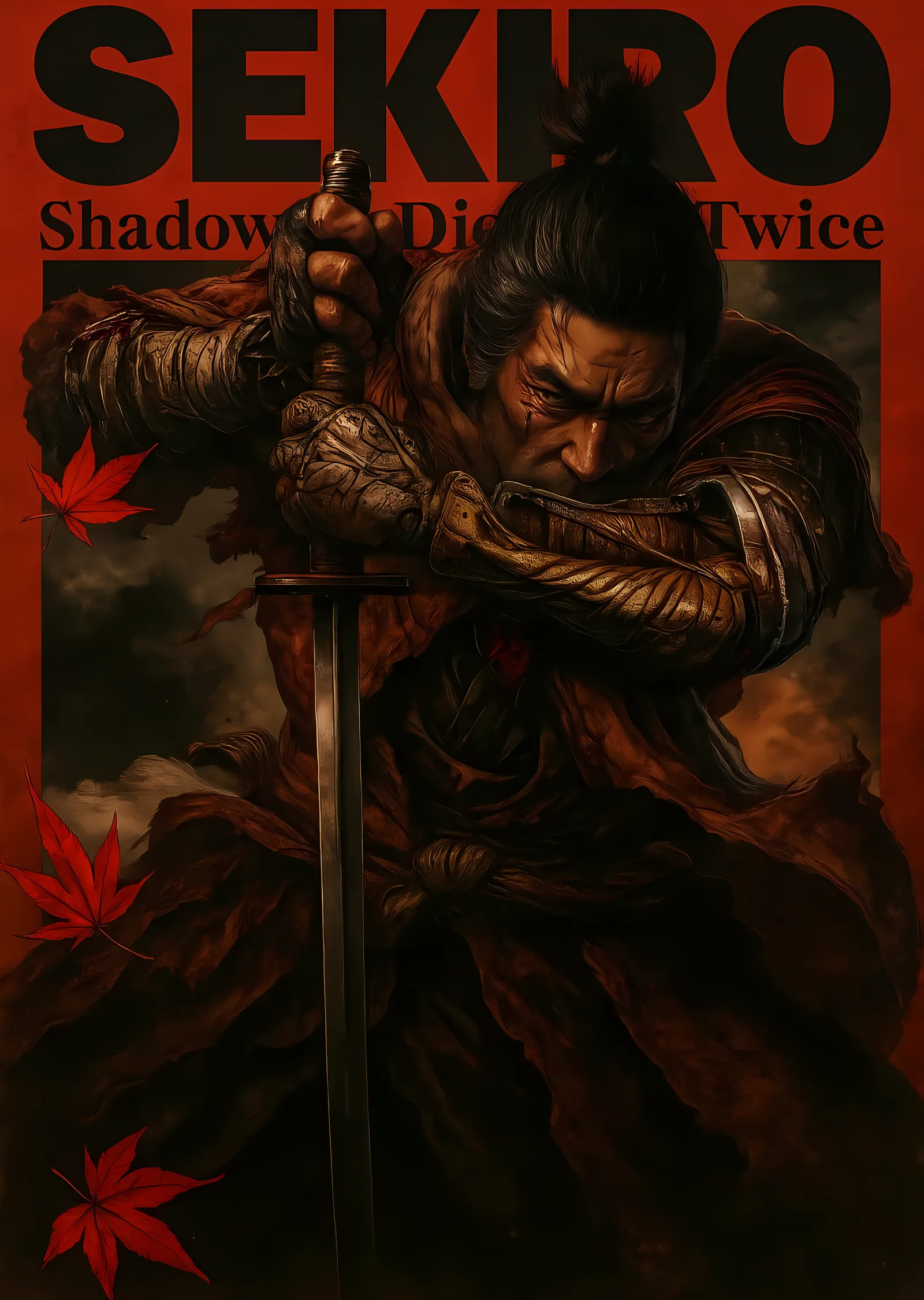 Sekiro: Kılıç Çekişi metal tablo