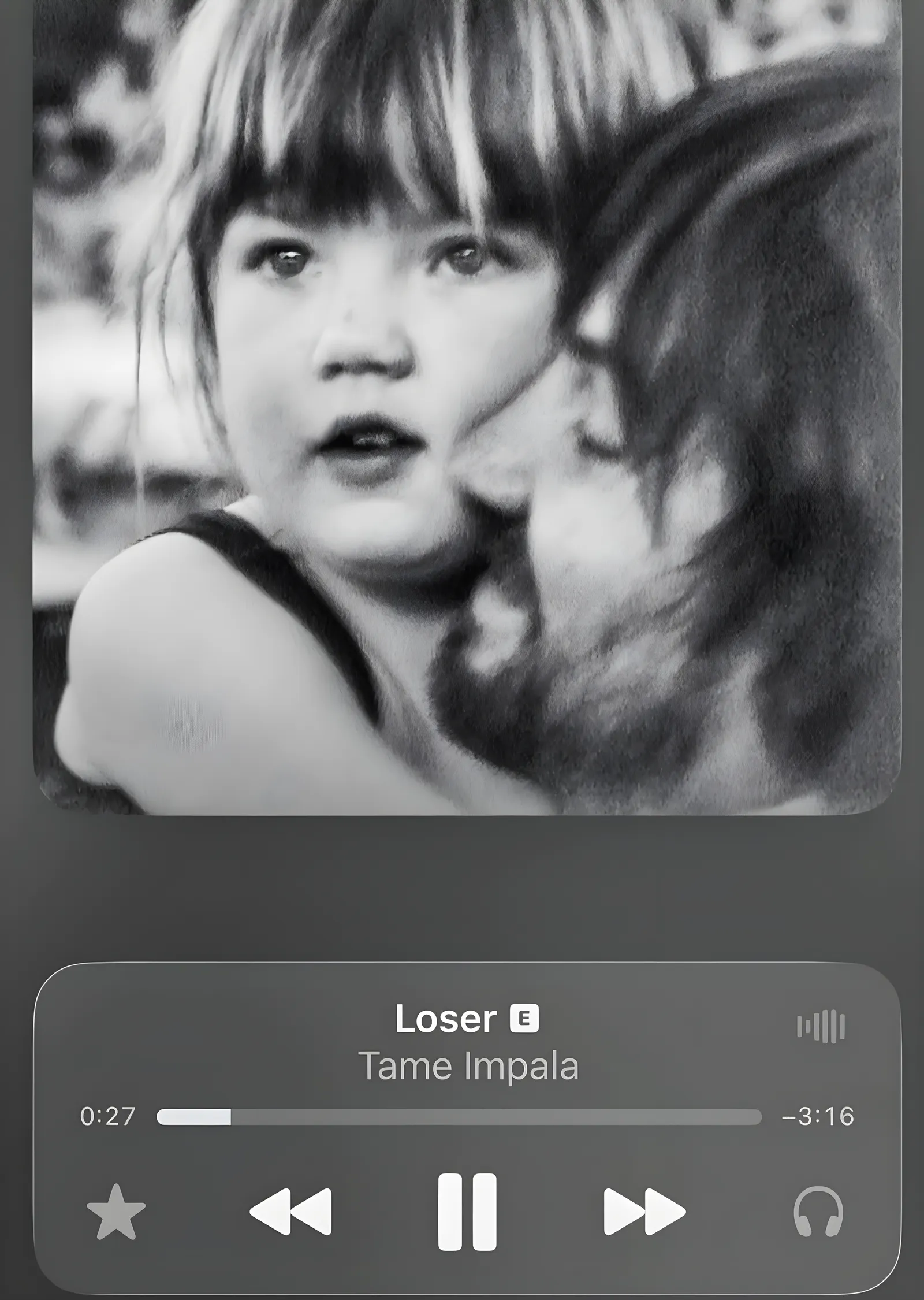 Tame Impala - Loser metal tablo