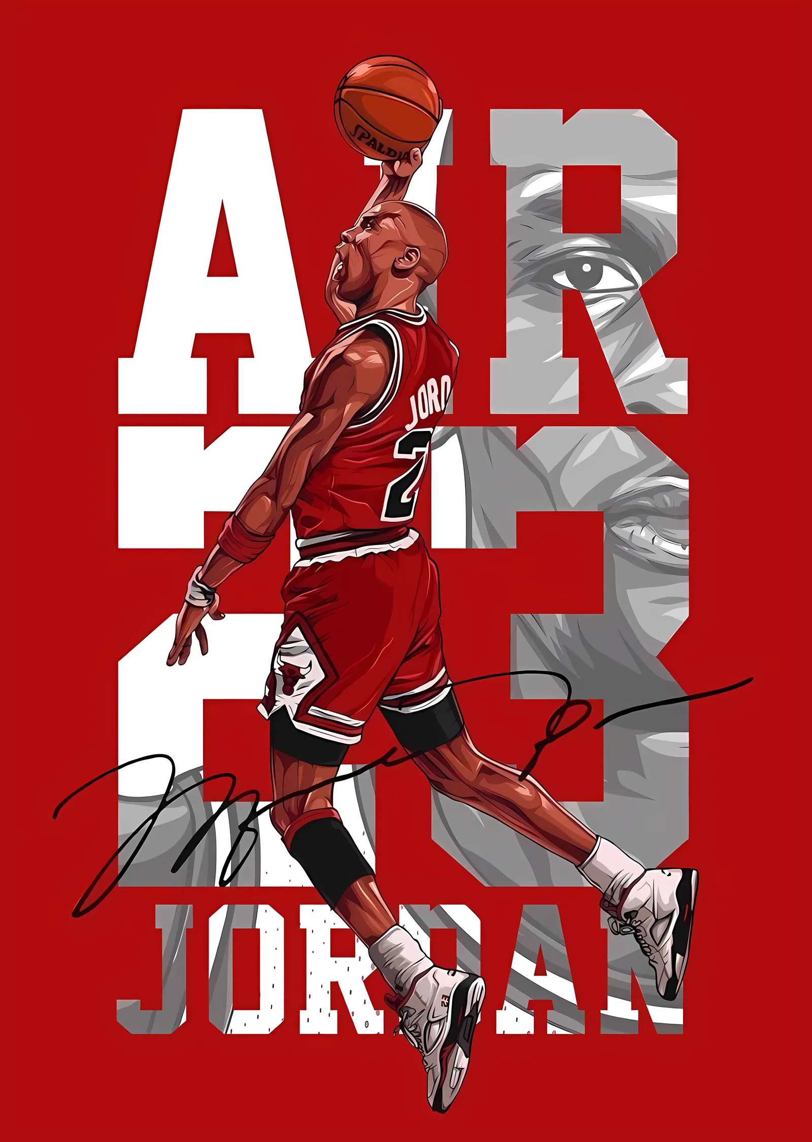 Air Jordan: Basketbol İkonu metal tablo
