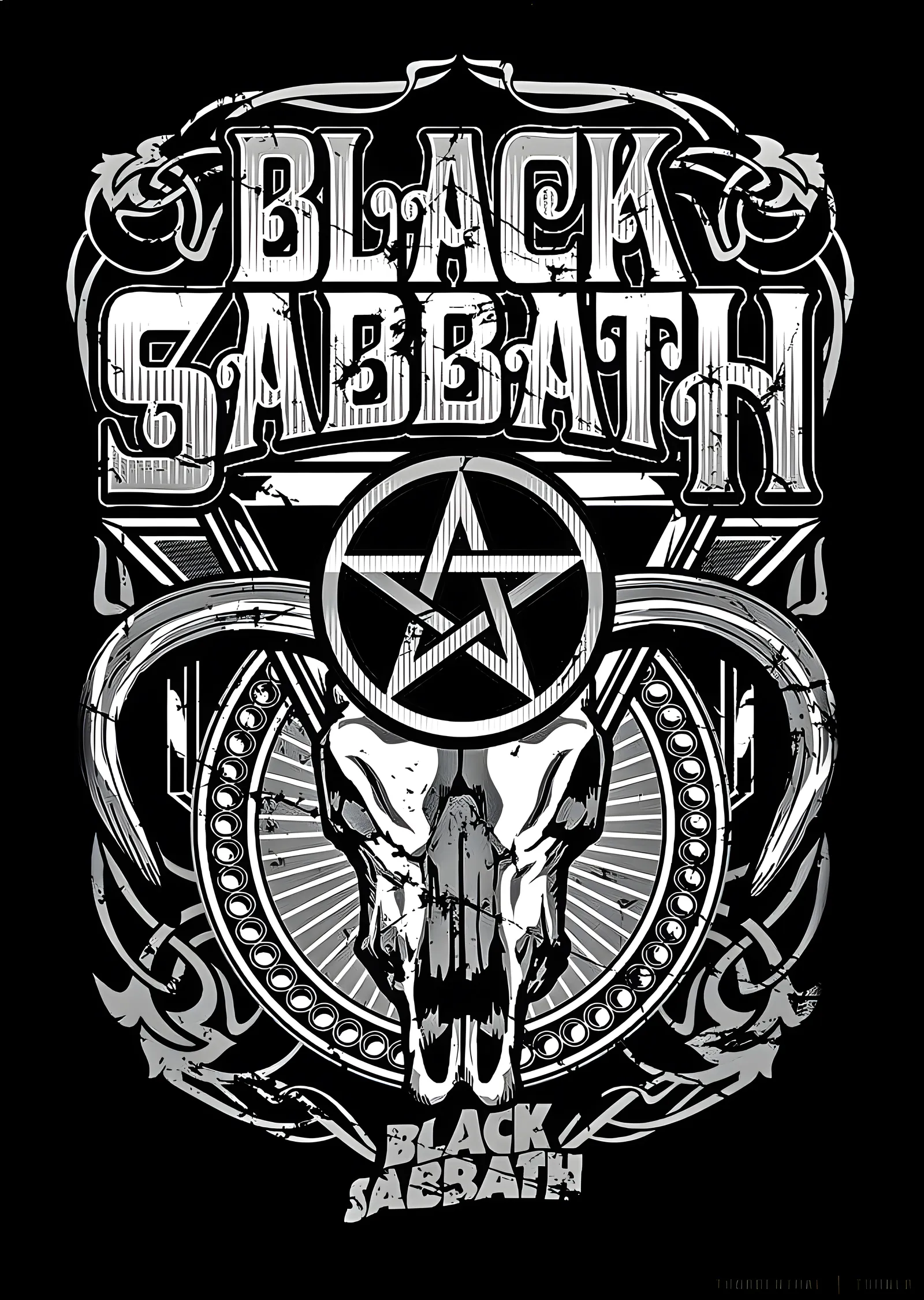 Black Sabbath: Karanlık Metal Efsanesi metal tablo