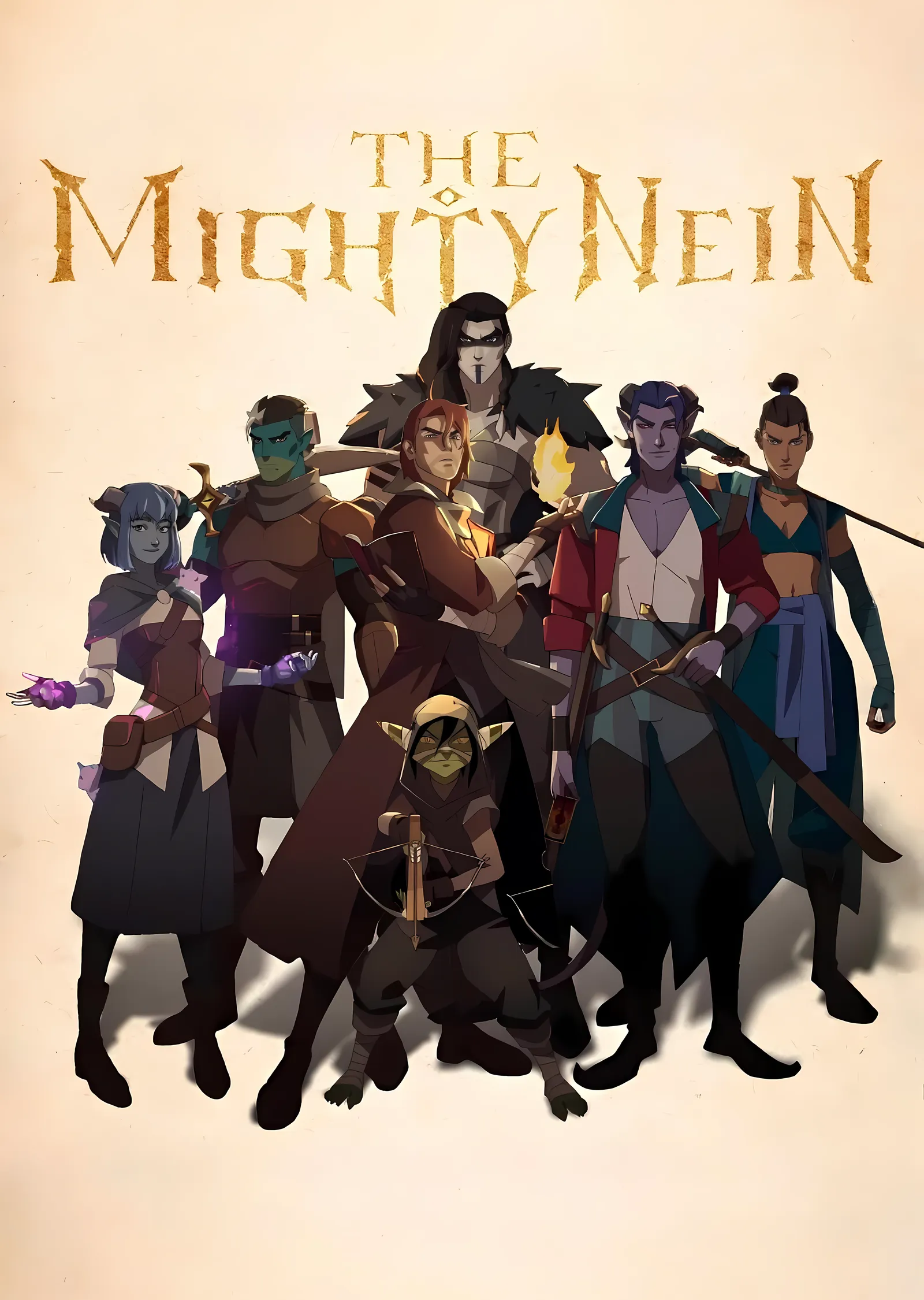 The Mighty Nein: Kadro metal tablo