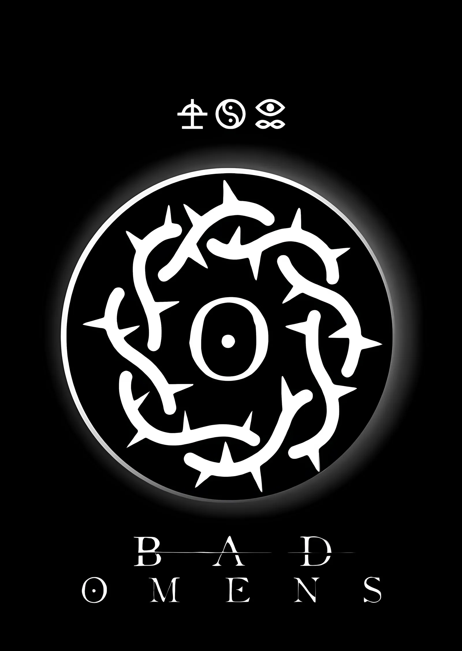 Bad Omens · Amblem metal tablo