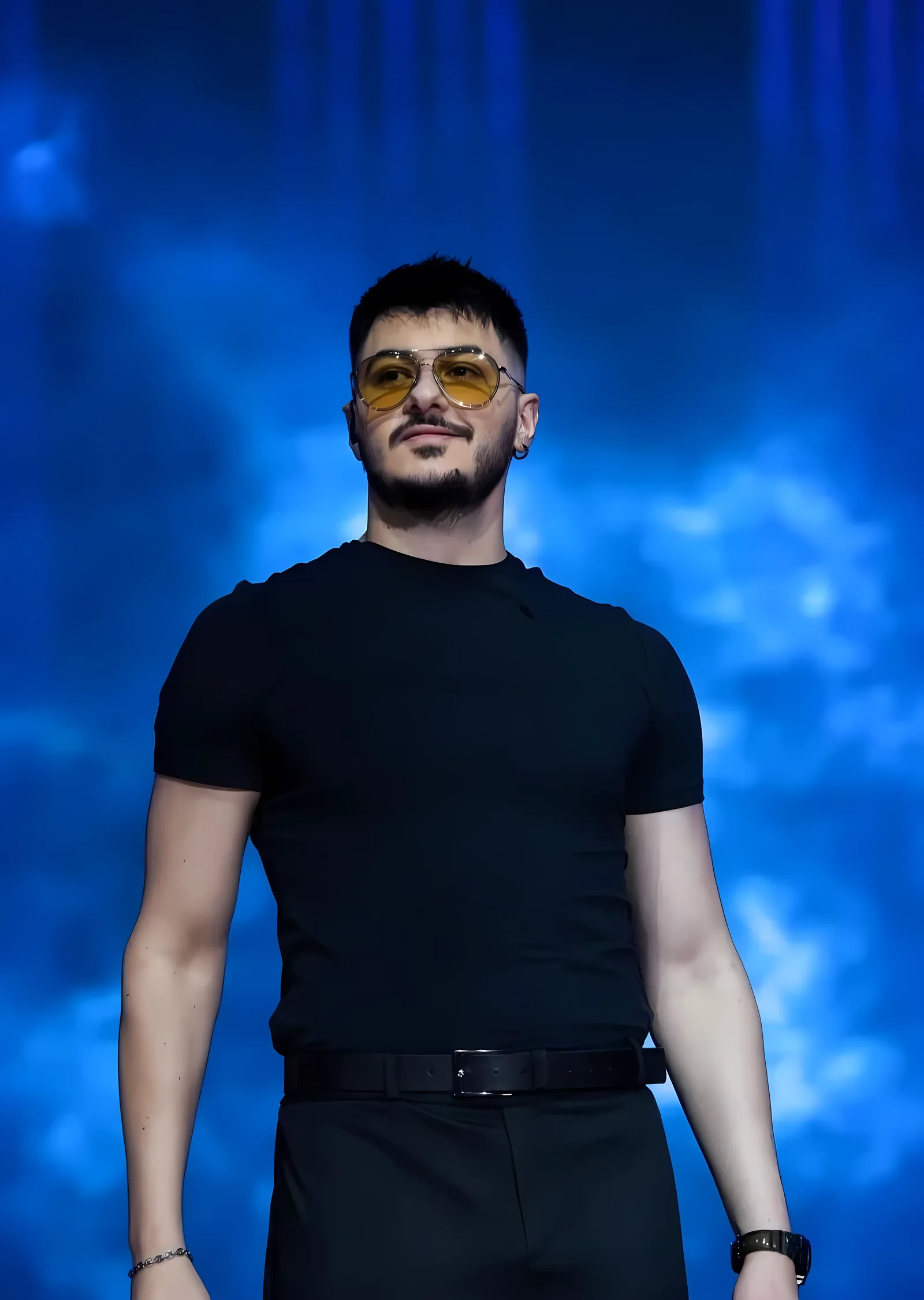 Semicenk - Mavi Işıkta Konser metal tablo