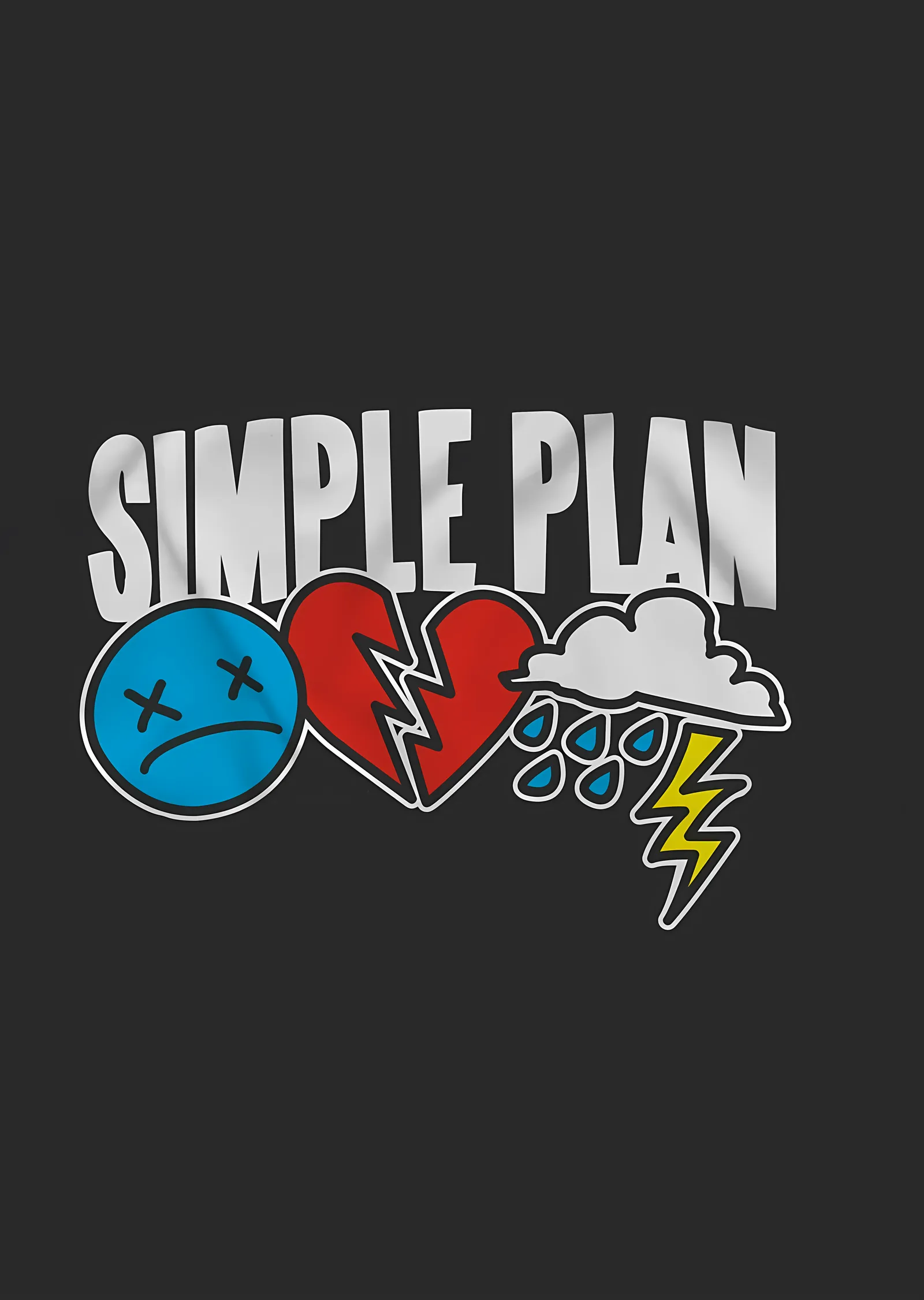 Simple Plan: Amblemler metal tablo