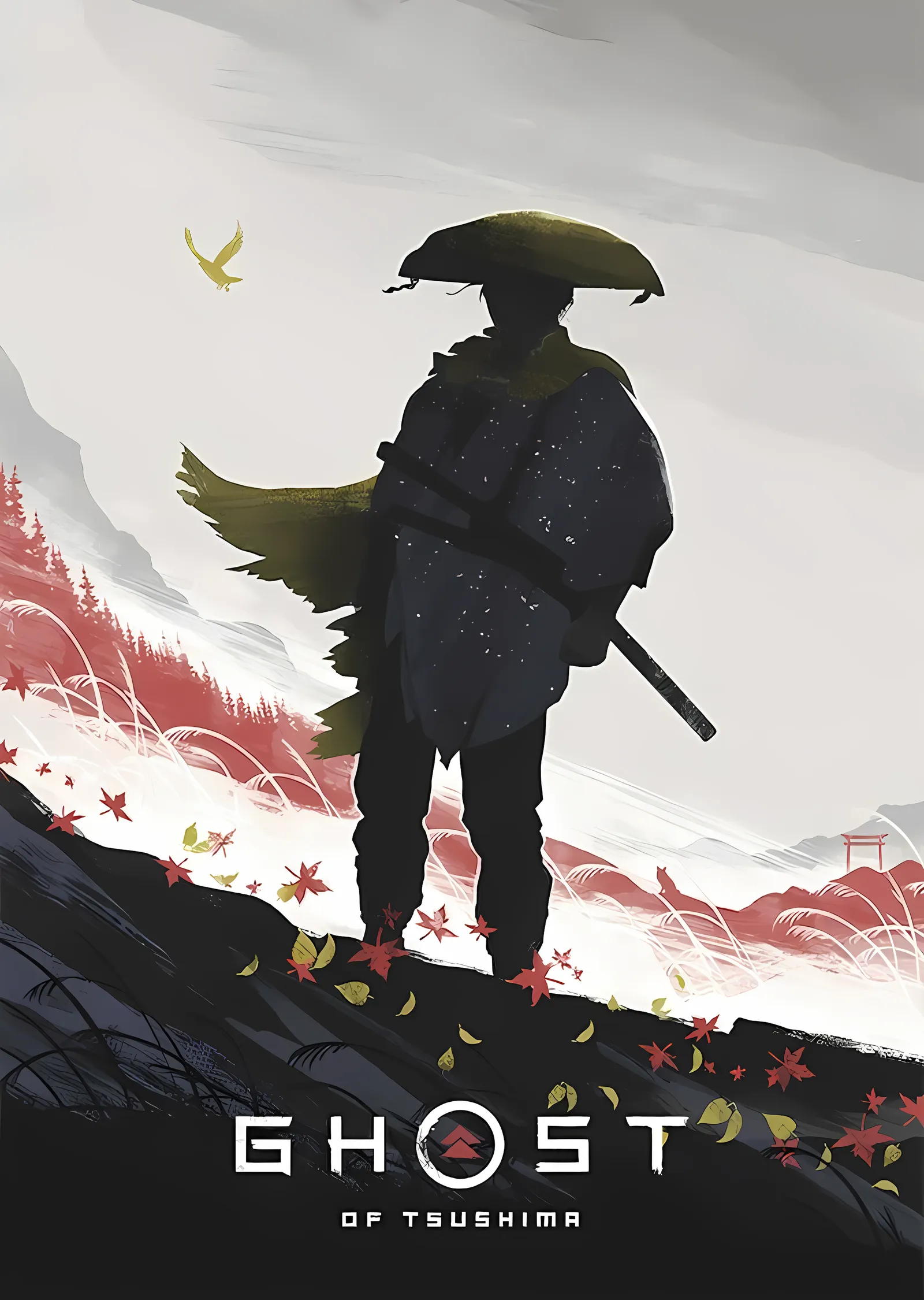 Ghost of Tsushima: Savaşçı metal tablo