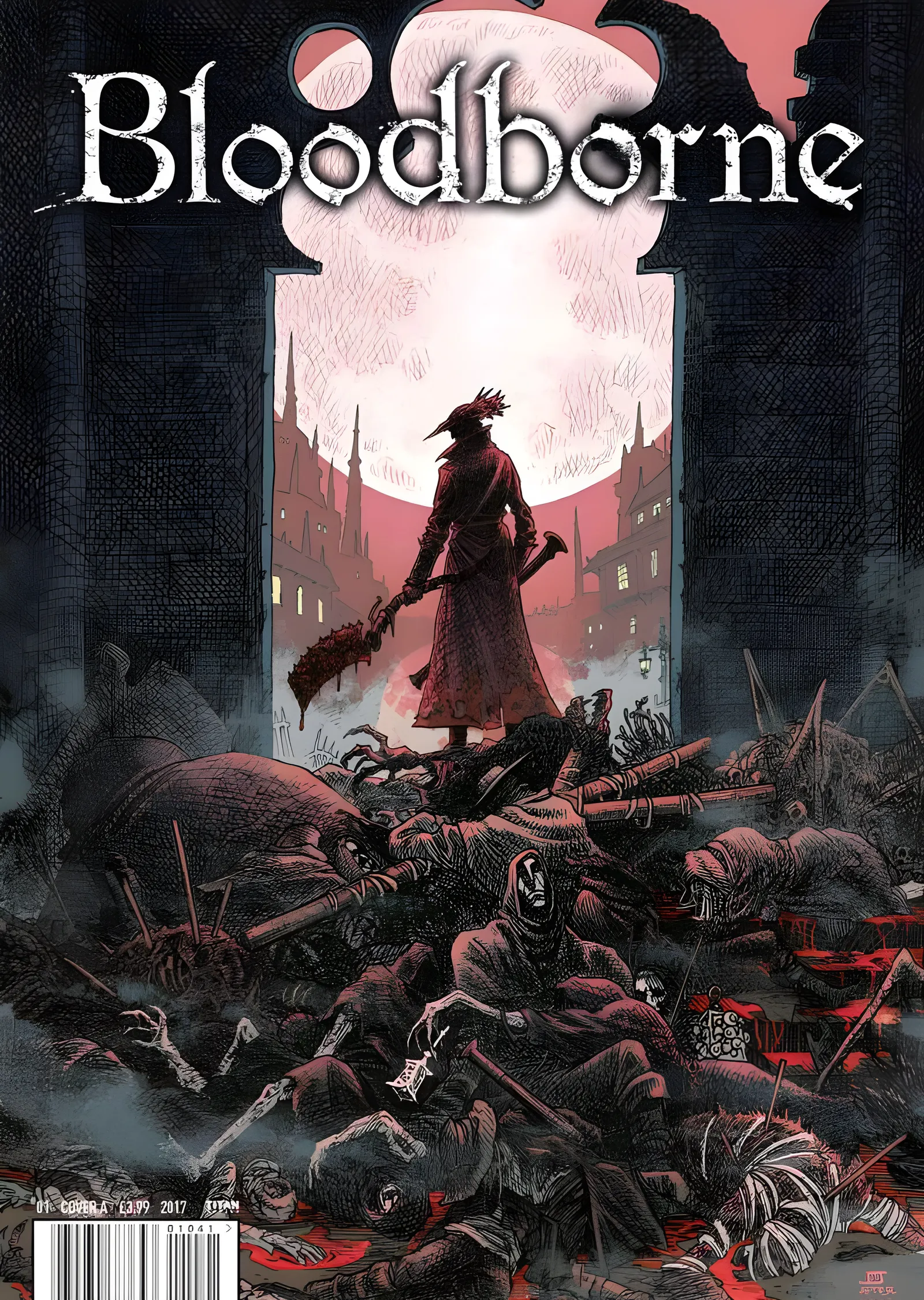 Bloodborne: Kanlı Zafer metal tablo