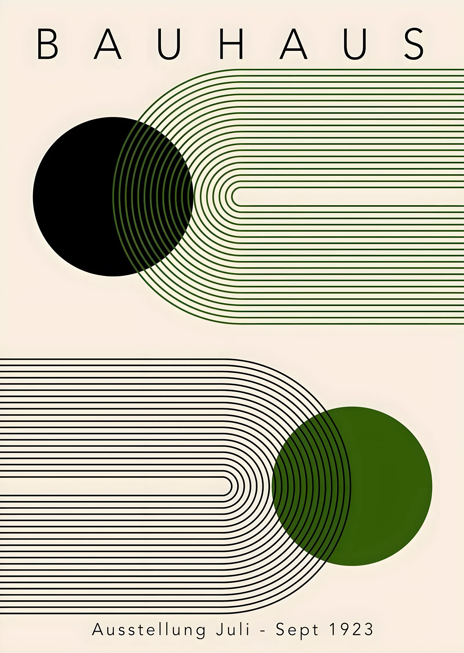 Bauhaus Ausstellung 1923: Kemerler metal tablo