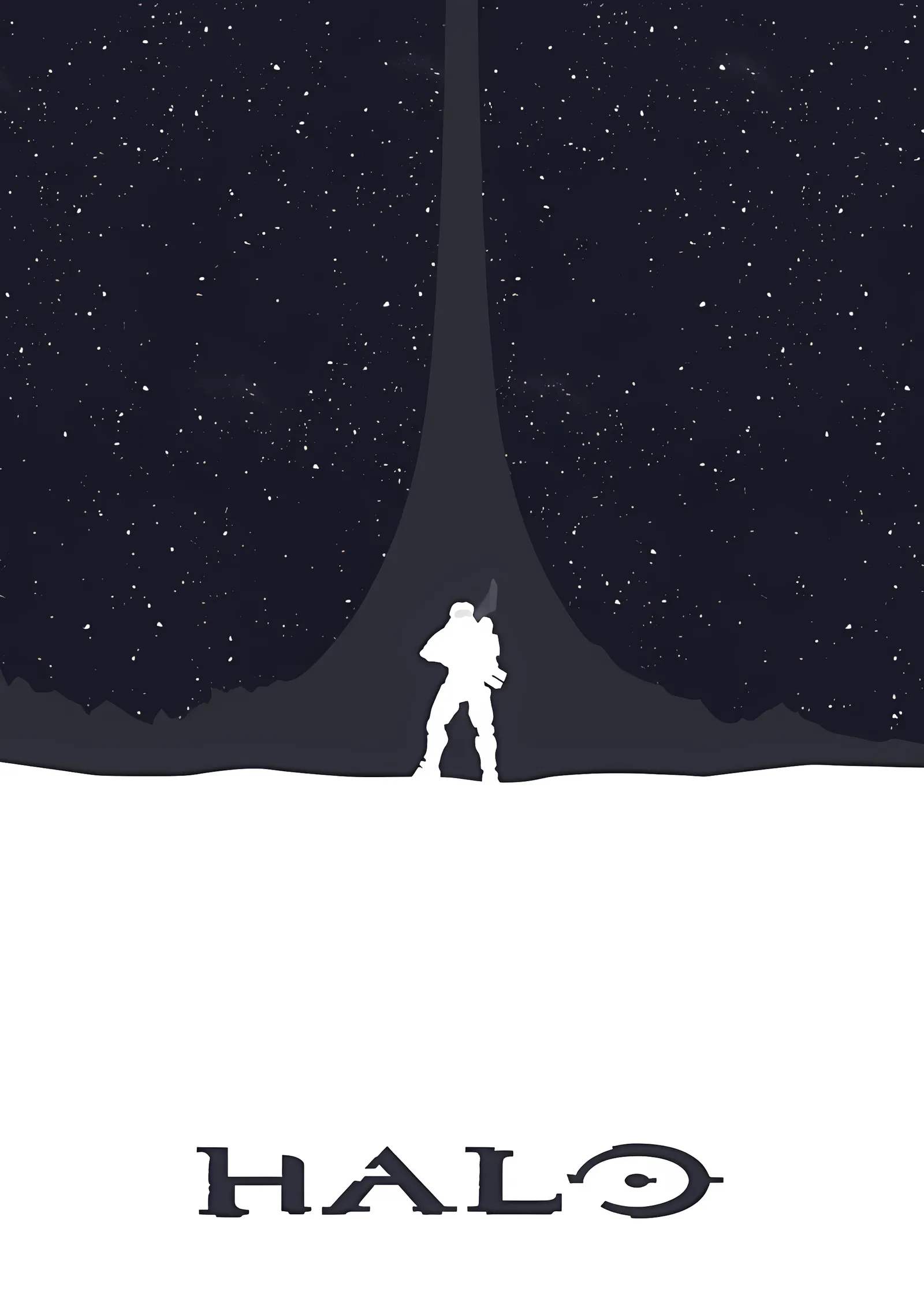 Halo: Yıldızlar Altında metal tablo